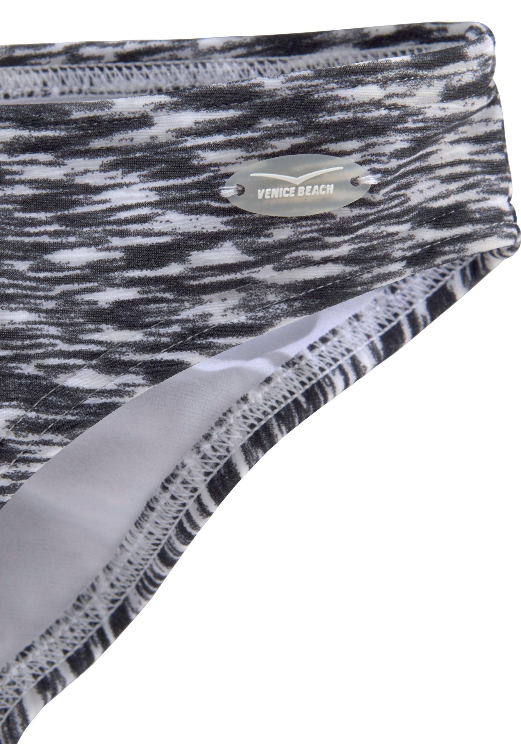 Venice Beach Ruffle Bandeau Bikini Top - Kenny Flowers