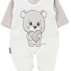 TupTam Baby Romper Set - Organic Cotton Animal Print & 'I Love Mum' - Girl & Boy