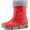 Ladeheid Children's Lined Wellington Boots | EU Made | Durable & Stylish