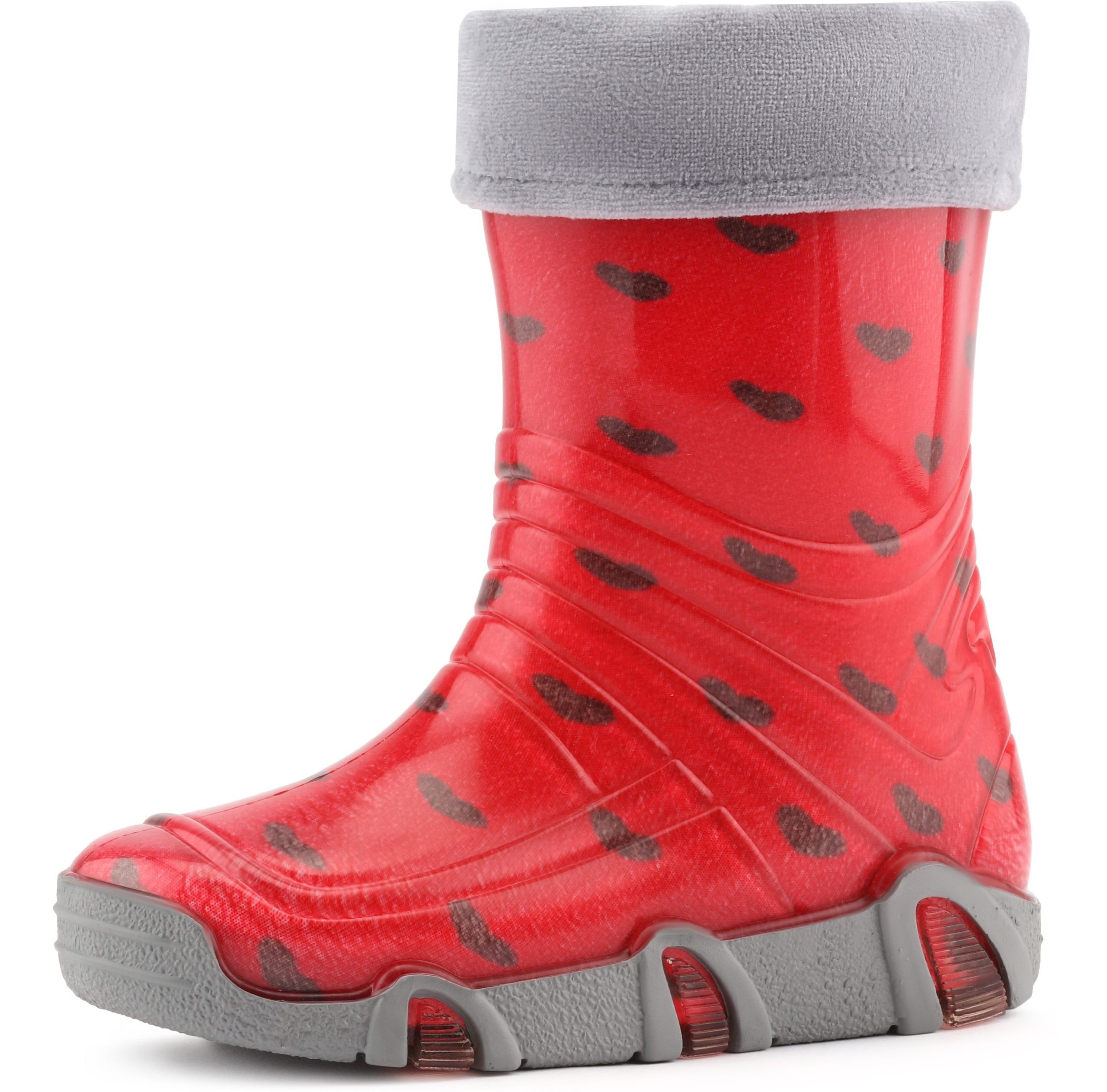 Ladeheid Children's Lined Wellington Boots | EU Made | Durable & Stylish