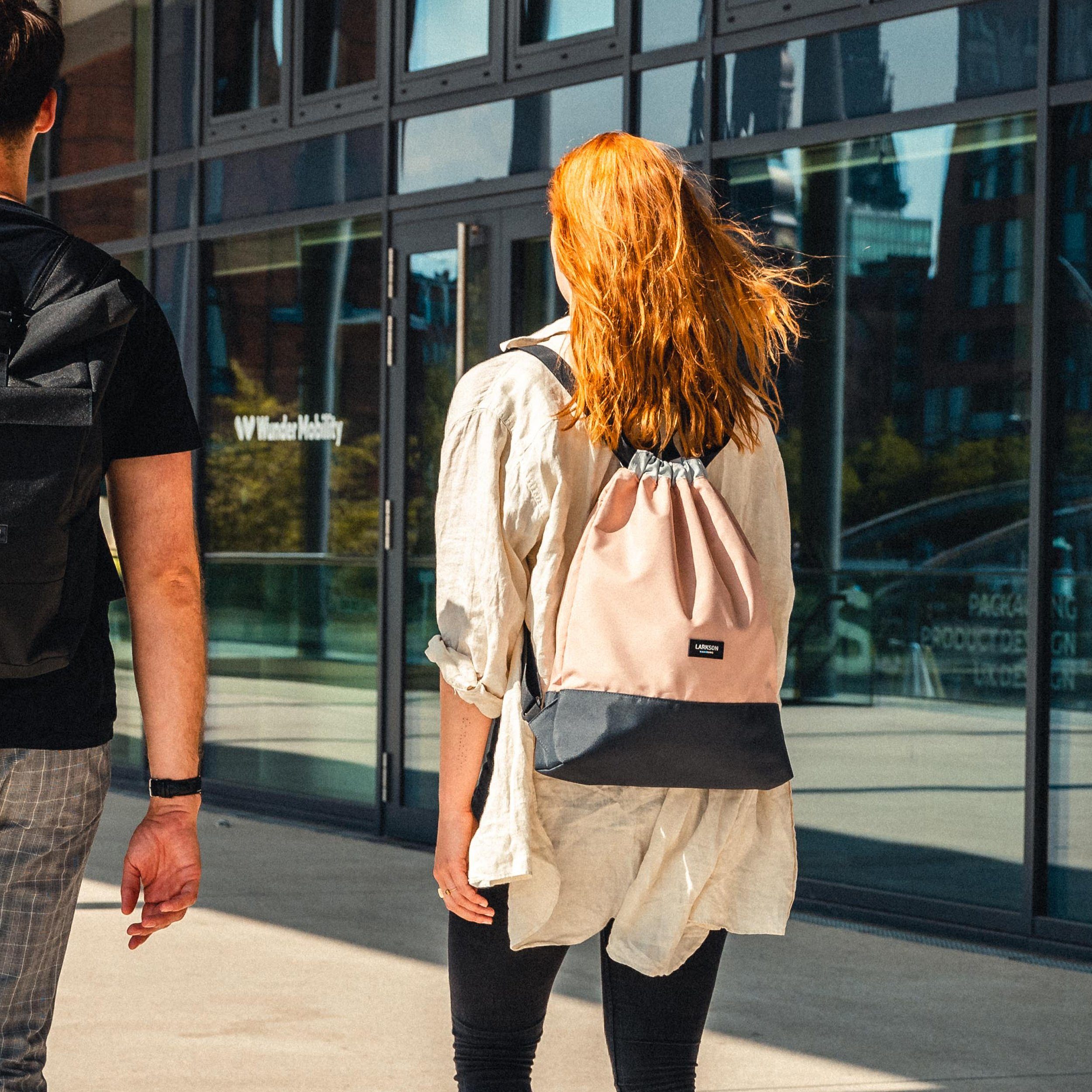 Larkson No. 7 Turnbeutel Damen & Herren | Recycled PET, Anti-Theft | Sustainable Style