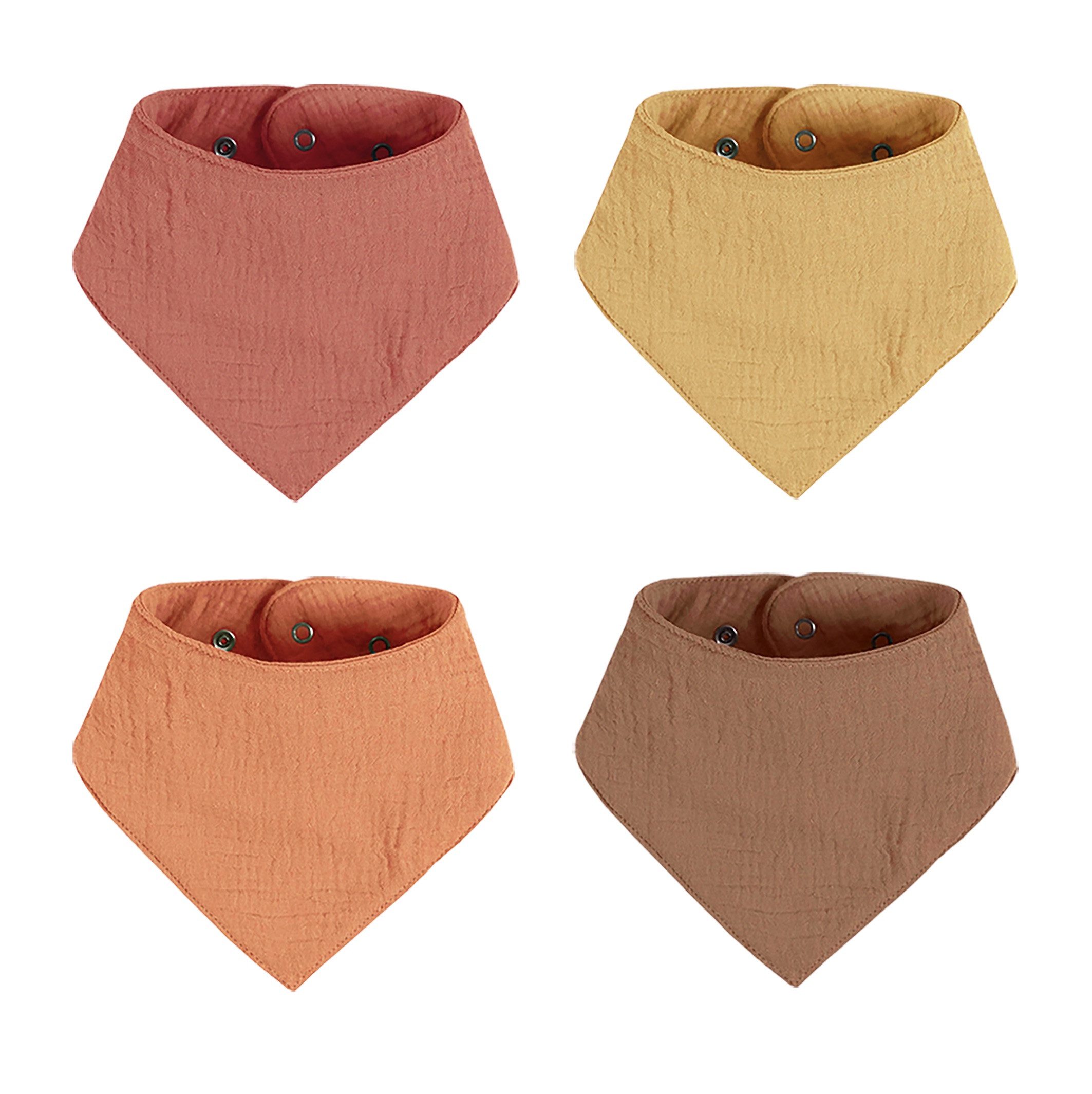 Artee Little Dutch Muslin Bib Set | Soft Organic Cotton Baby Bibs 0-18 Months