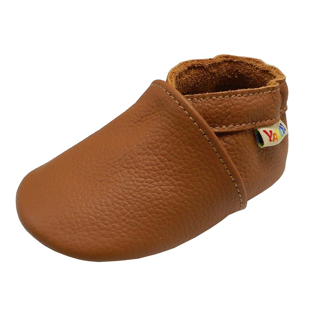 Yalion Leather Crawling Shoes - Soft & Flexible First Walker
