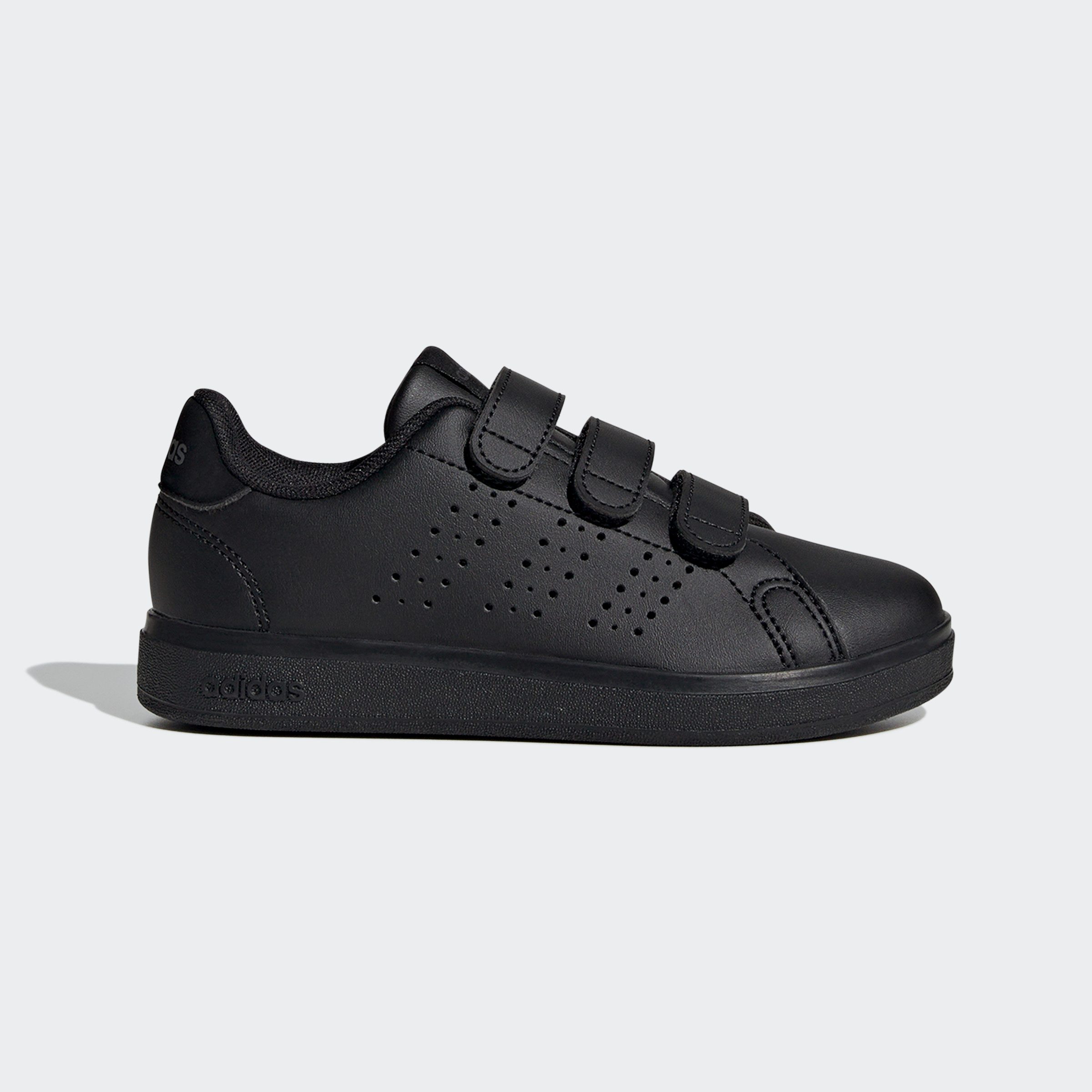 adidas Advantage Base 2.0 Kids Klettschuh: Inspired by Stan Smith Design