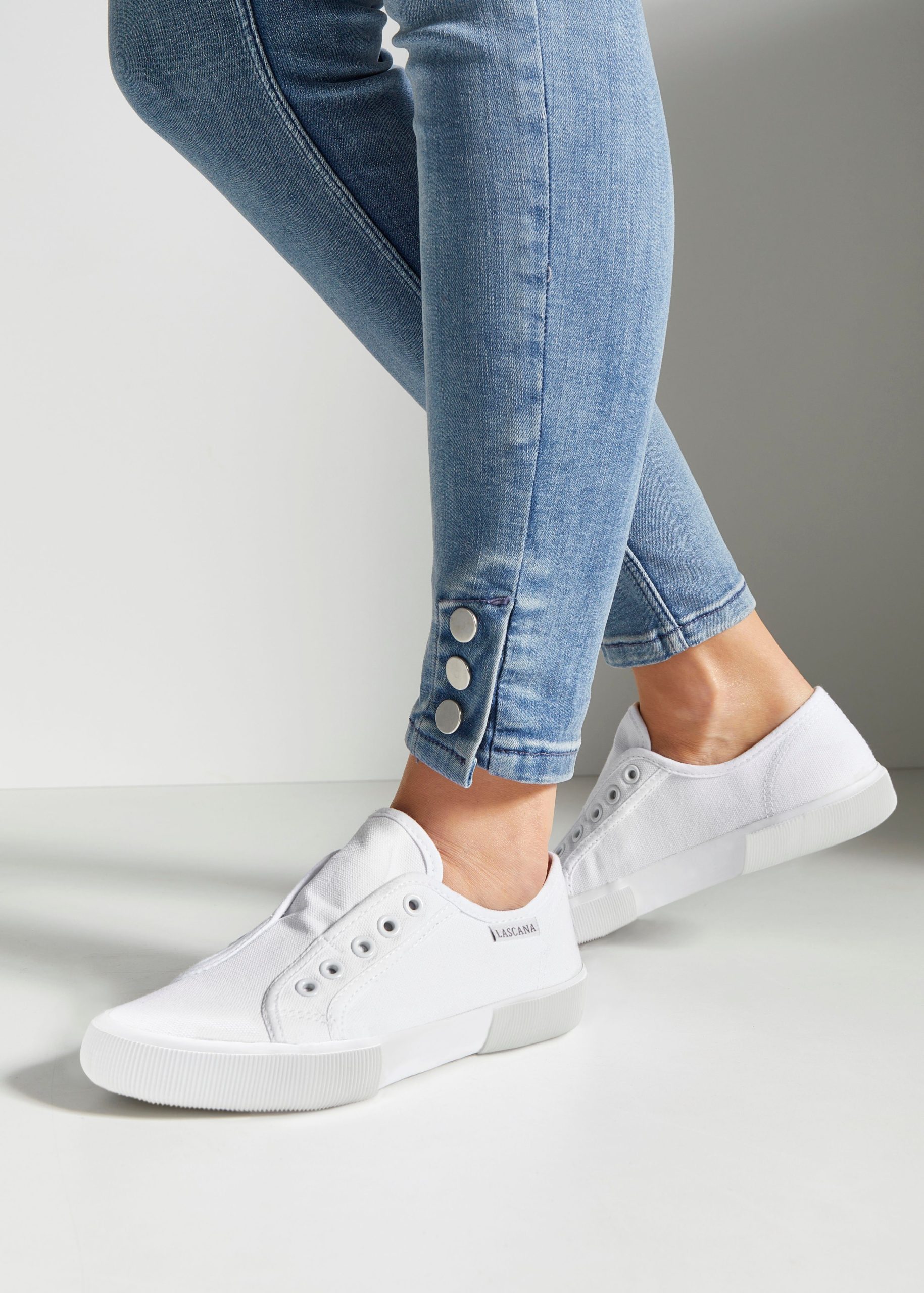 Lascana Vegan Slip-On Sneakers - Comfortable & Stylish Casual Shoes
