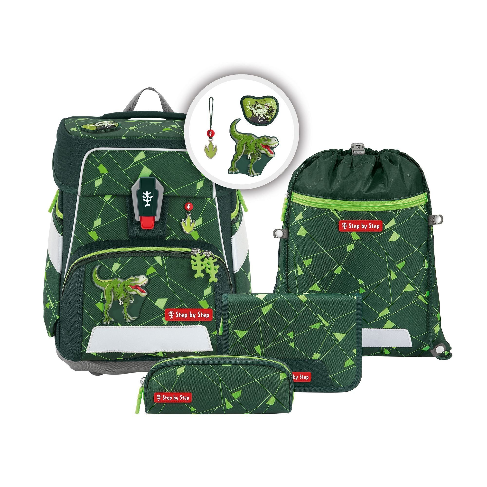 Step by Step Space School Bag Set (5-Piece) - Grows with Your Child!