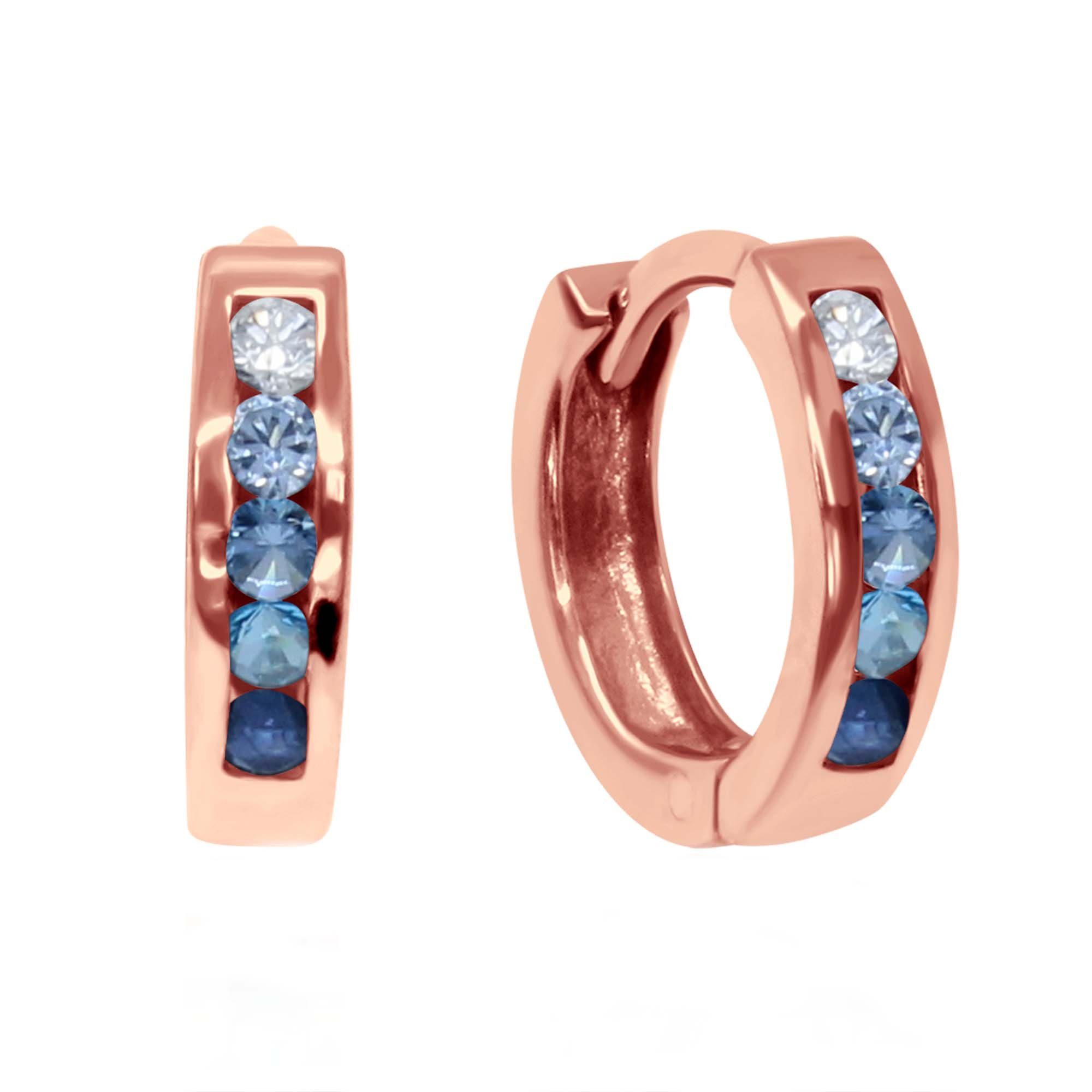 schmuck23 Klappcreolen Ohrringe Creolen 925 Silber Damen Kinder Mädchen