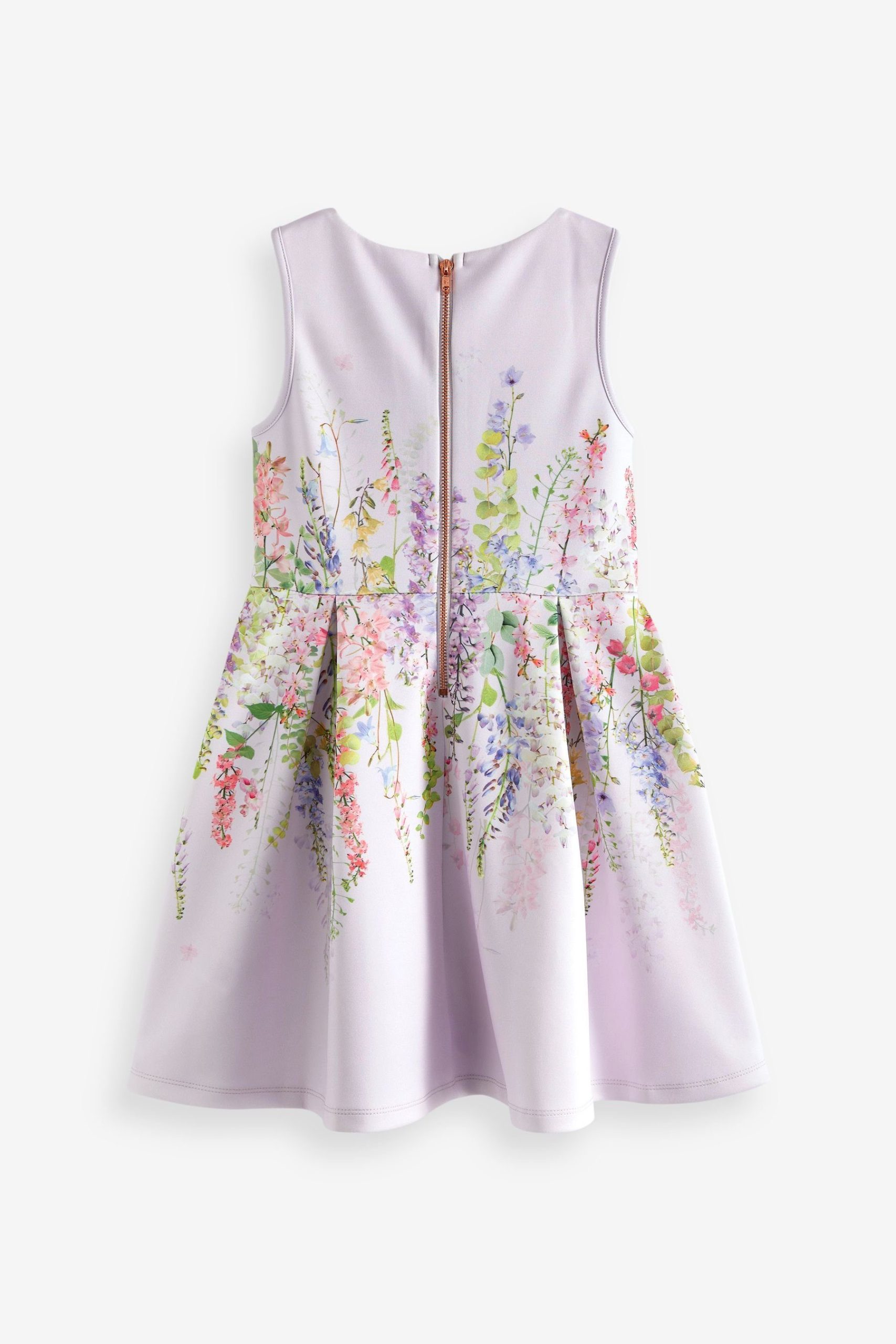 Next Girls' Sequin Ruffle Party Dress - Festive Occasion Style