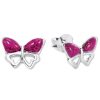 Amor Butterfly Stud Earrings for Girls & Children | Shimmering Design