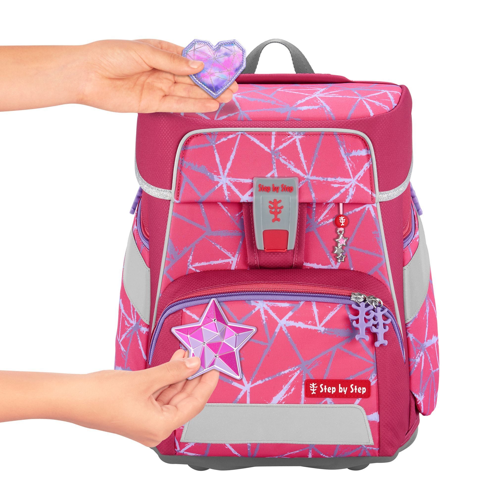 Step by Step Space School Bag Set (5-Piece) - Grows with Your Child! Step by Step Space School Bag Set (5-Piece) - Grows with Your Child!