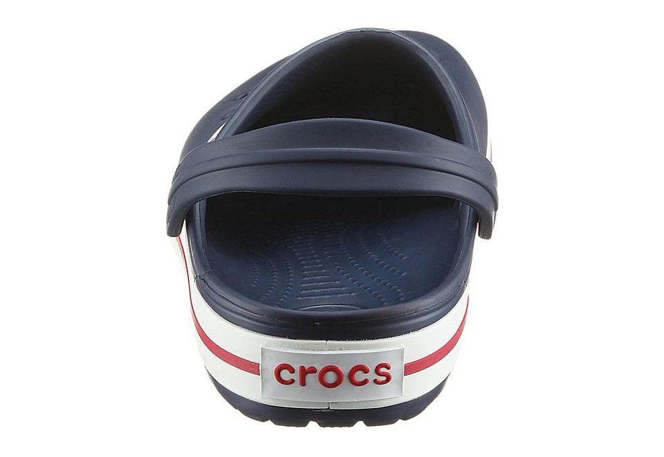 Crocs Crocband Clog, Sommerschuh, Garten- und Poolslippers mit farbiger Laufsohle