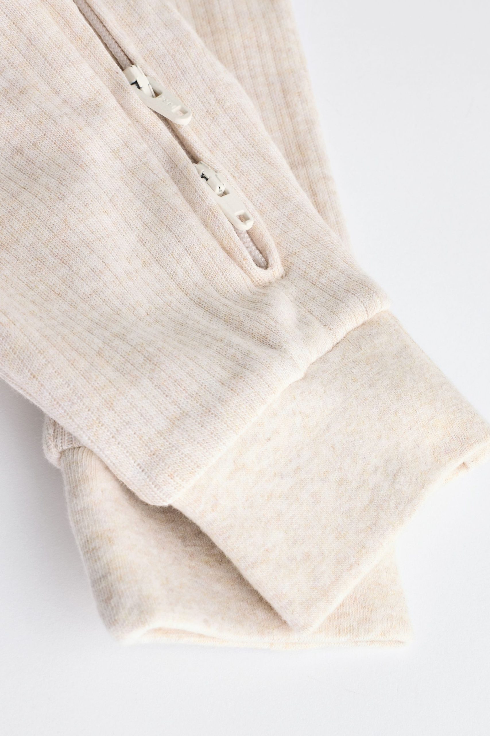 Next Baby Sleepsuits 3-Pack - Fleece & 2-Way Zip - Star Design Next Baby Sleepsuits 3-Pack - Fleece & 2-Way Zip - Star Design