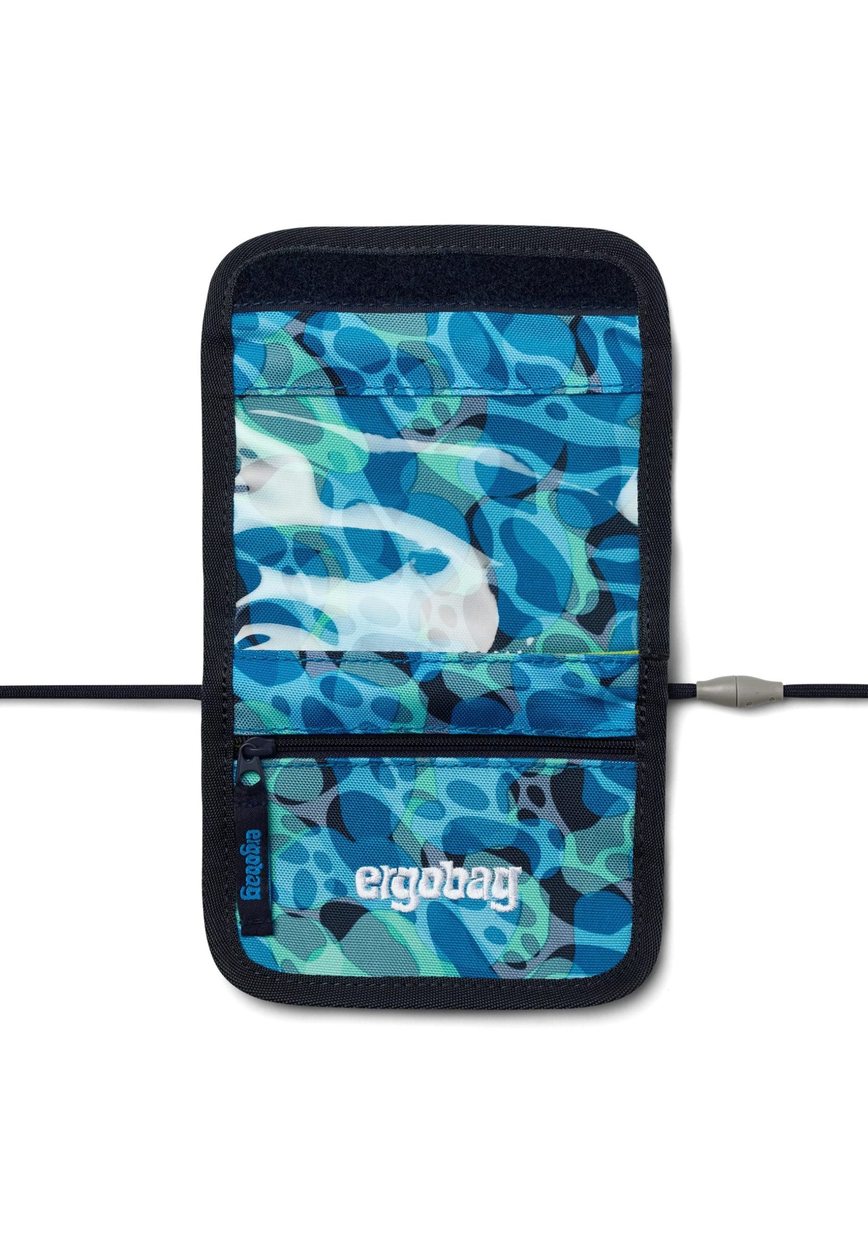 ergobag Neck Pouch Wallet for Kids - WolkenzauBear Pink