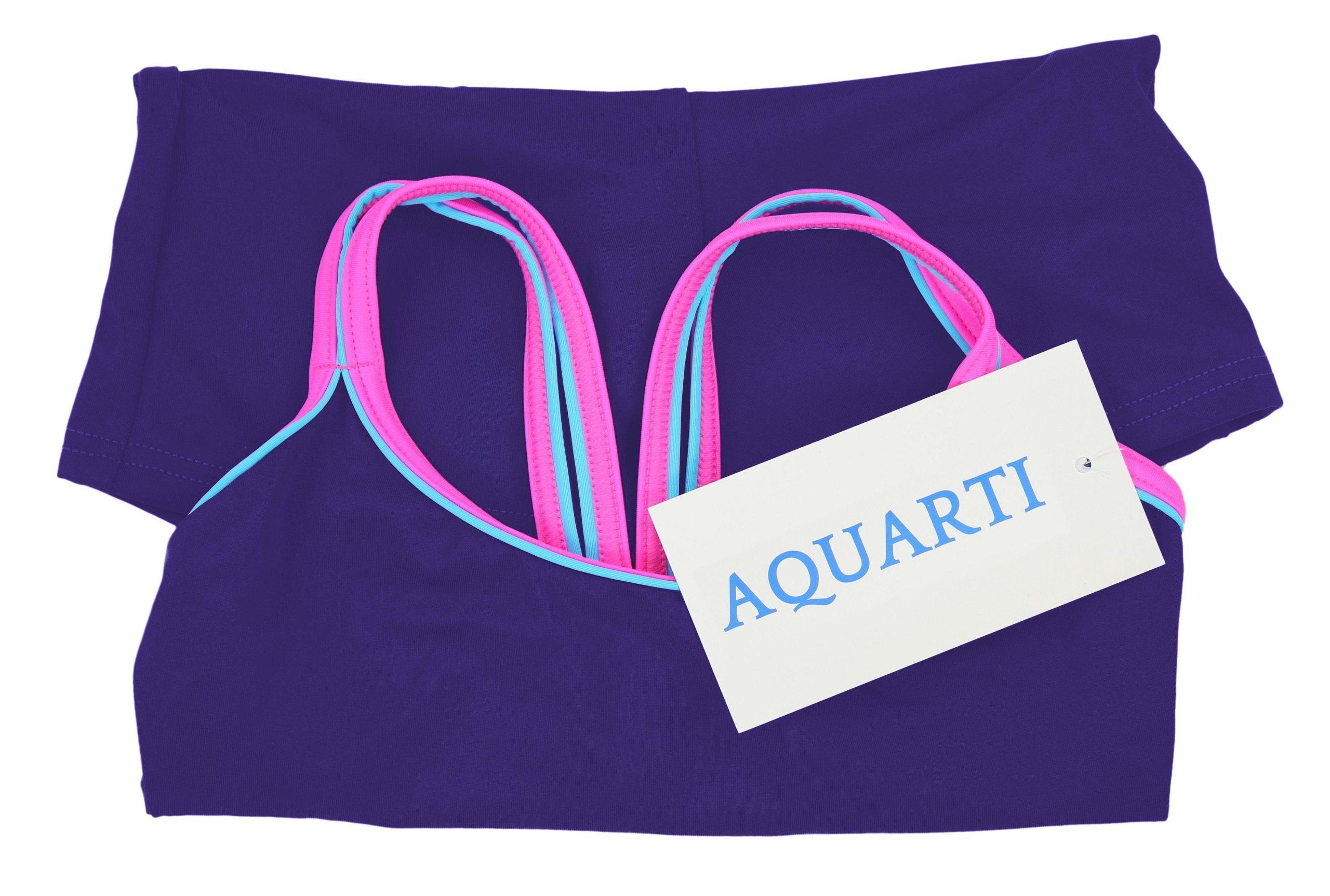 Aquarti Girls Swimsuit with Legs - Racerback Design Aquarti Girls Swimsuit with Legs - Racerback Design