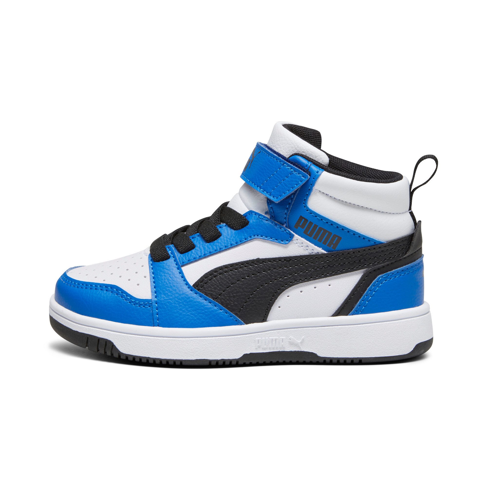 PUMA Rebound V6 Mid AC+ PS Kids' Retro Basketball Sneakers