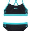 Bench Bustier Bikini: Geometric Print & Recycled Style