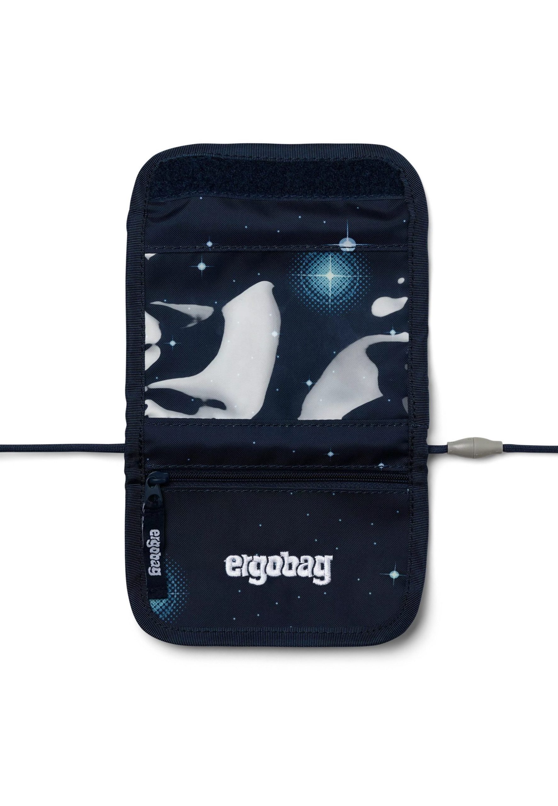 ergobag Neck Pouch Wallet for Kids - WolkenzauBear Pink ergobag Neck Pouch Wallet for Kids - WolkenzauBear Pink