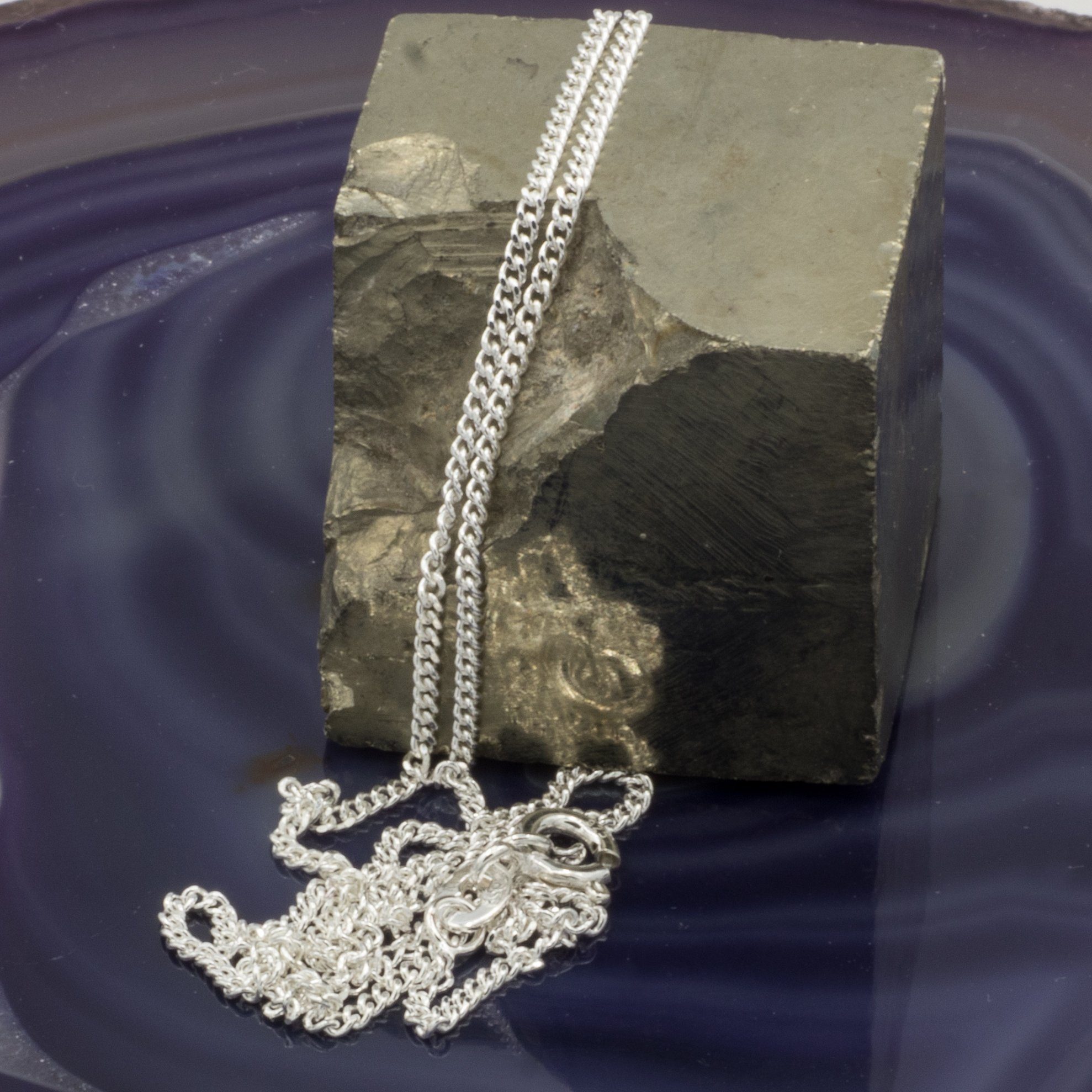 Bella Carina Sterling Silver Panzerkette | Tank Chain Necklace 925 Silver