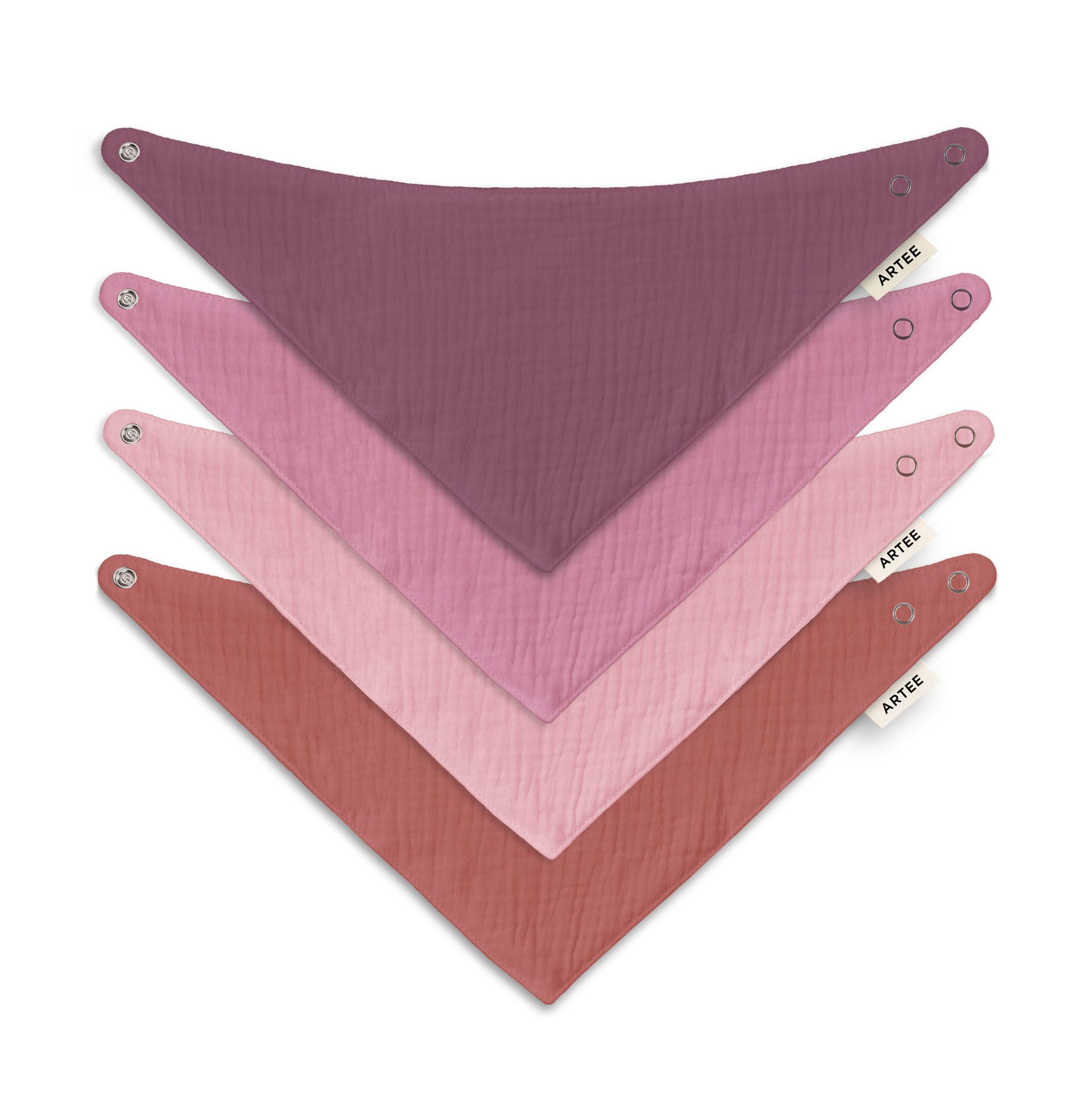 Artee Little Dutch Muslin Bib Set | Soft Organic Cotton Baby Bibs 0-18 Months