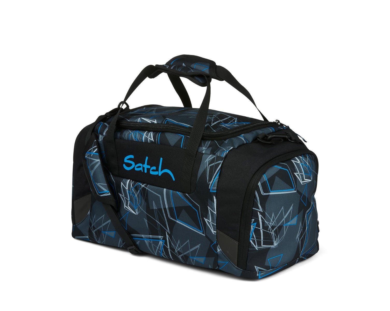 Satch Sporttasche Black Triad - Recycled & Ready for Adventure