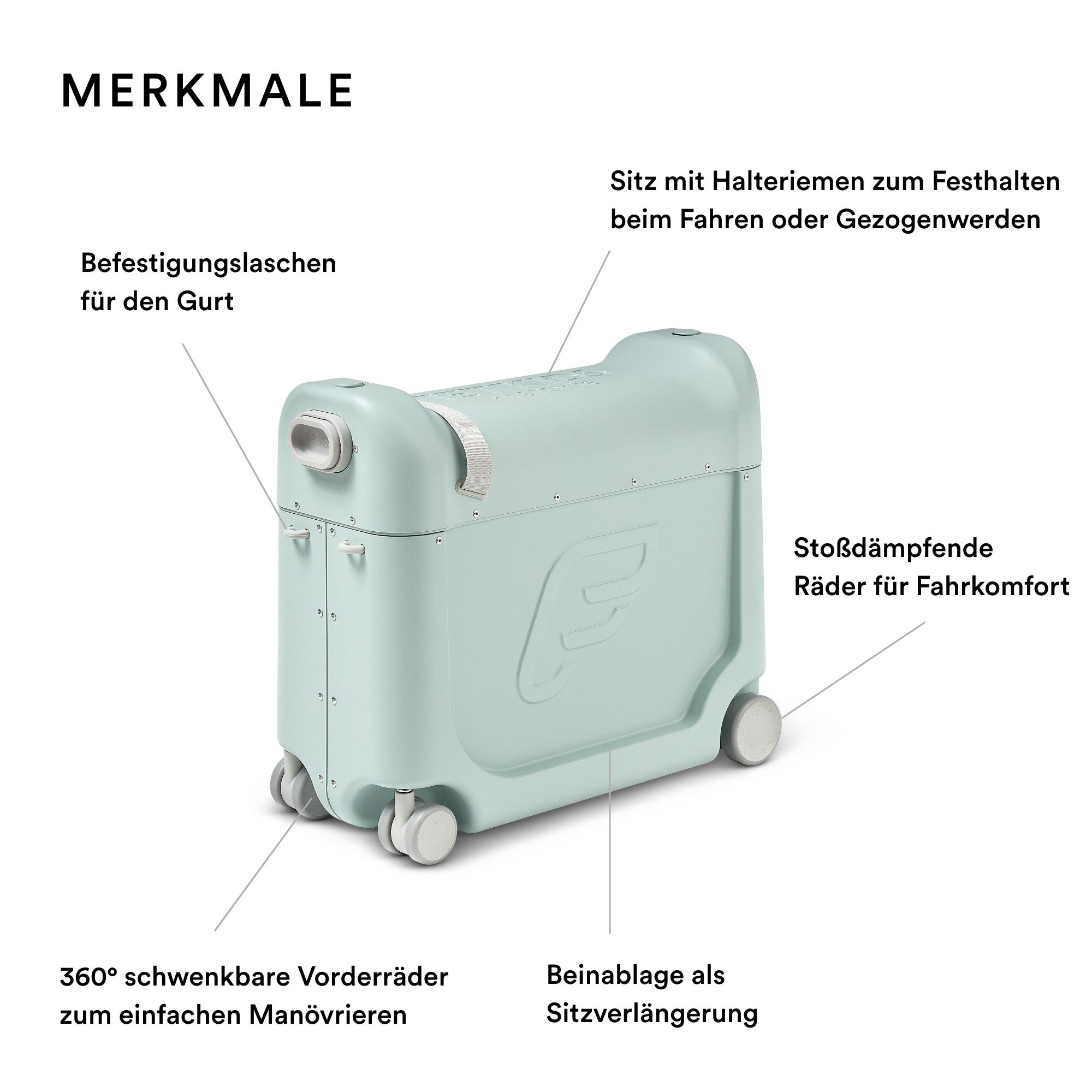 JetKids by Stokke BedBox: Ride-On Suitcase & Travel Bed for Kids