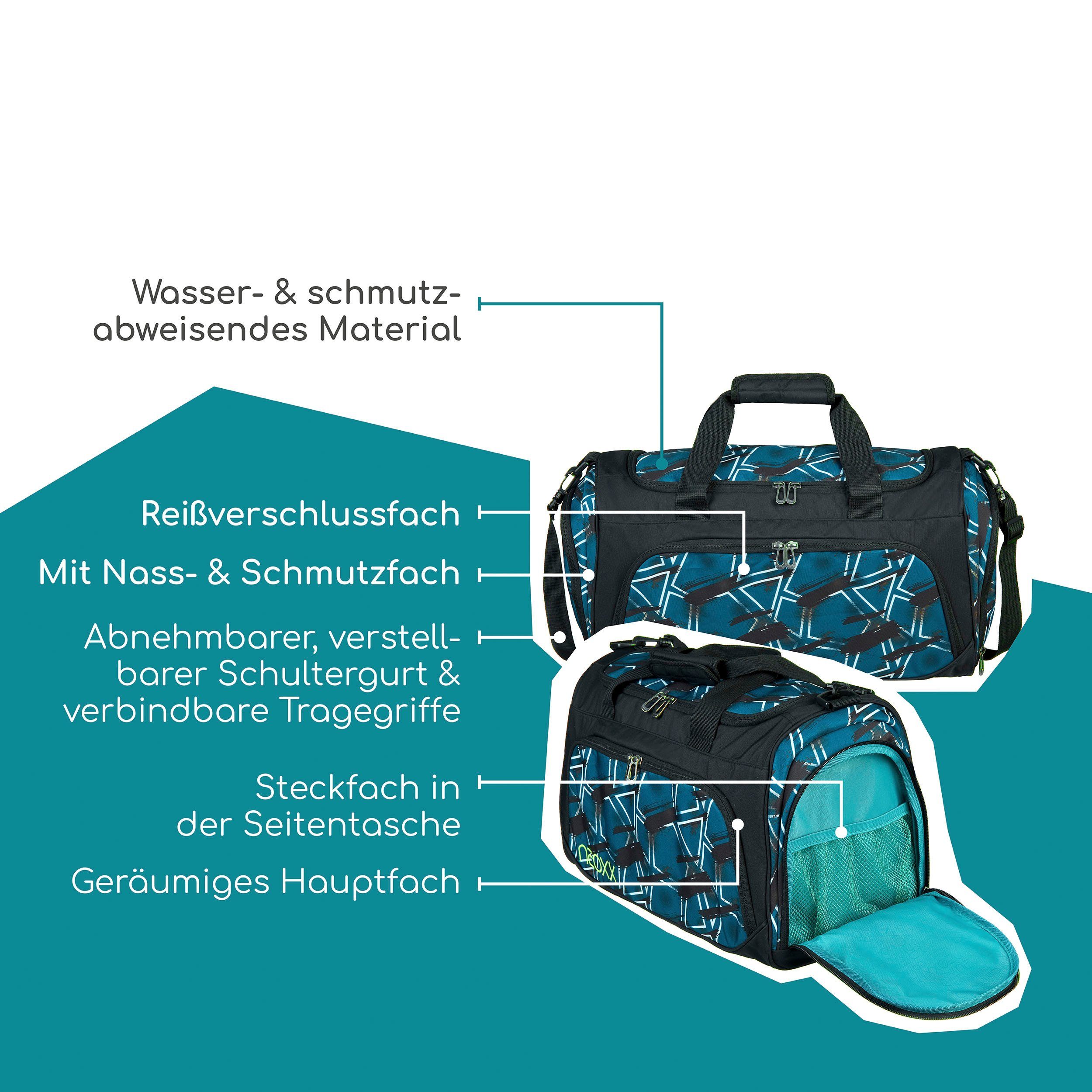 neoxx Move Sporttasche: Sustainable & Recycled - Support Turtle Foundation neoxx Move Sporttasche: Sustainable & Recycled - Support Turtle Foundation