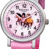Reagent Quartz Watch 7675.11.12, F729, Horse Watch, Children's Watch, Horse Motif, Learning Watch, Birthday, ideal also as a gift