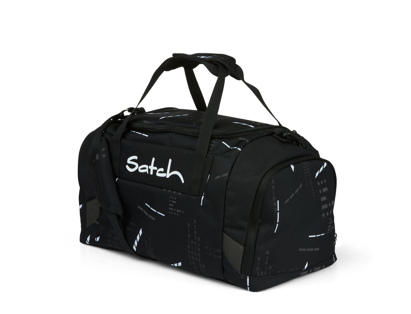 Satch Sporttasche Black Triad - Recycled & Ready for Adventure