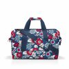 REISETNHEL allrounder L Florist Indigo 30L Travel Bag - Stylish & Organized