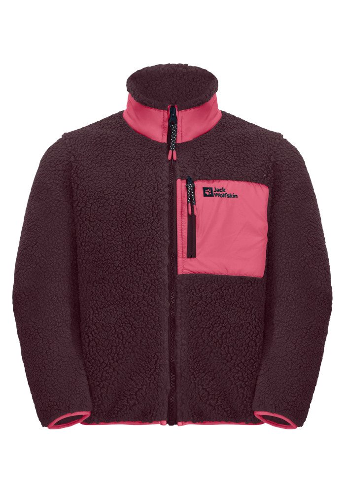 Jack Wolfskin Ice Curl Fleece Jacket K - Kids' Warm & Cozy Fleece Jack Wolfskin Ice Curl Fleece Jacket K - Kids' Warm & Cozy Fleece