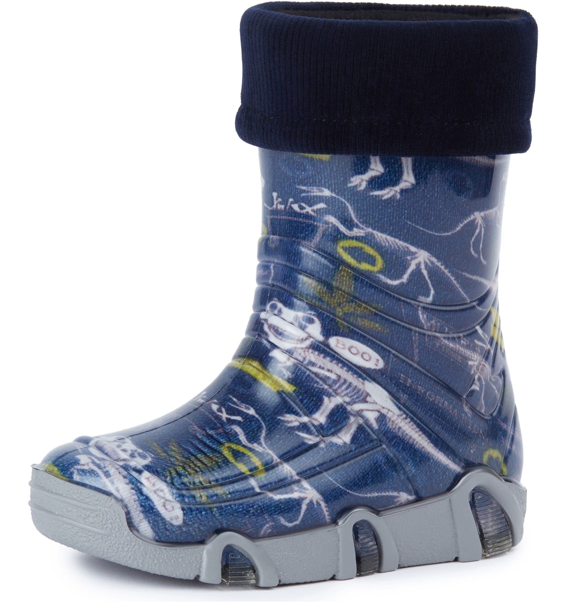 Ladeheid Children's Lined Wellington Boots | EU Made | Durable & Stylish