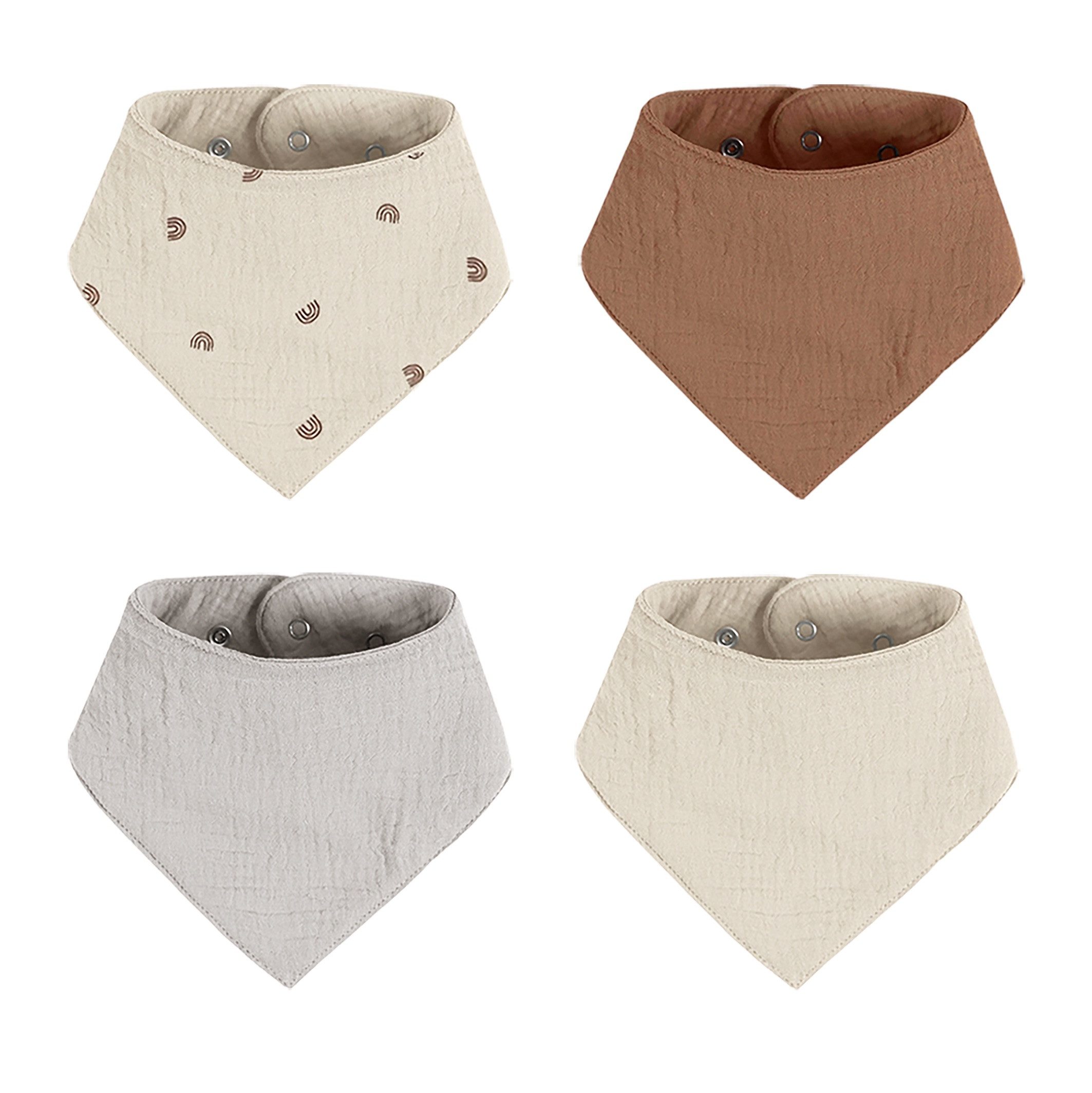 Artee Little Dutch Muslin Bib Set | Soft Organic Cotton Baby Bibs 0-18 Months