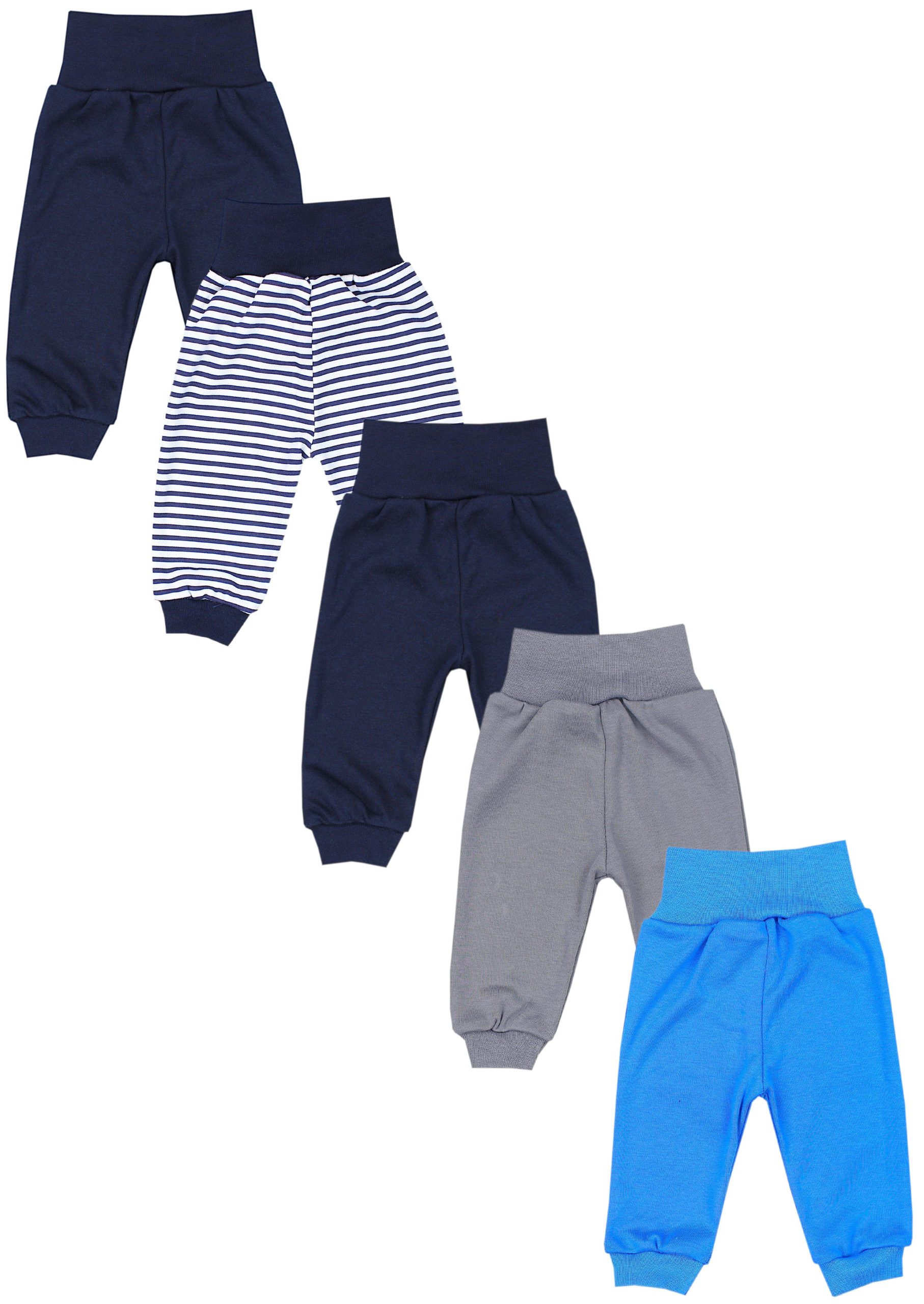 TupTam Baby Knit Pants 5-Pack - OEKO-TEX Certified - Unisex