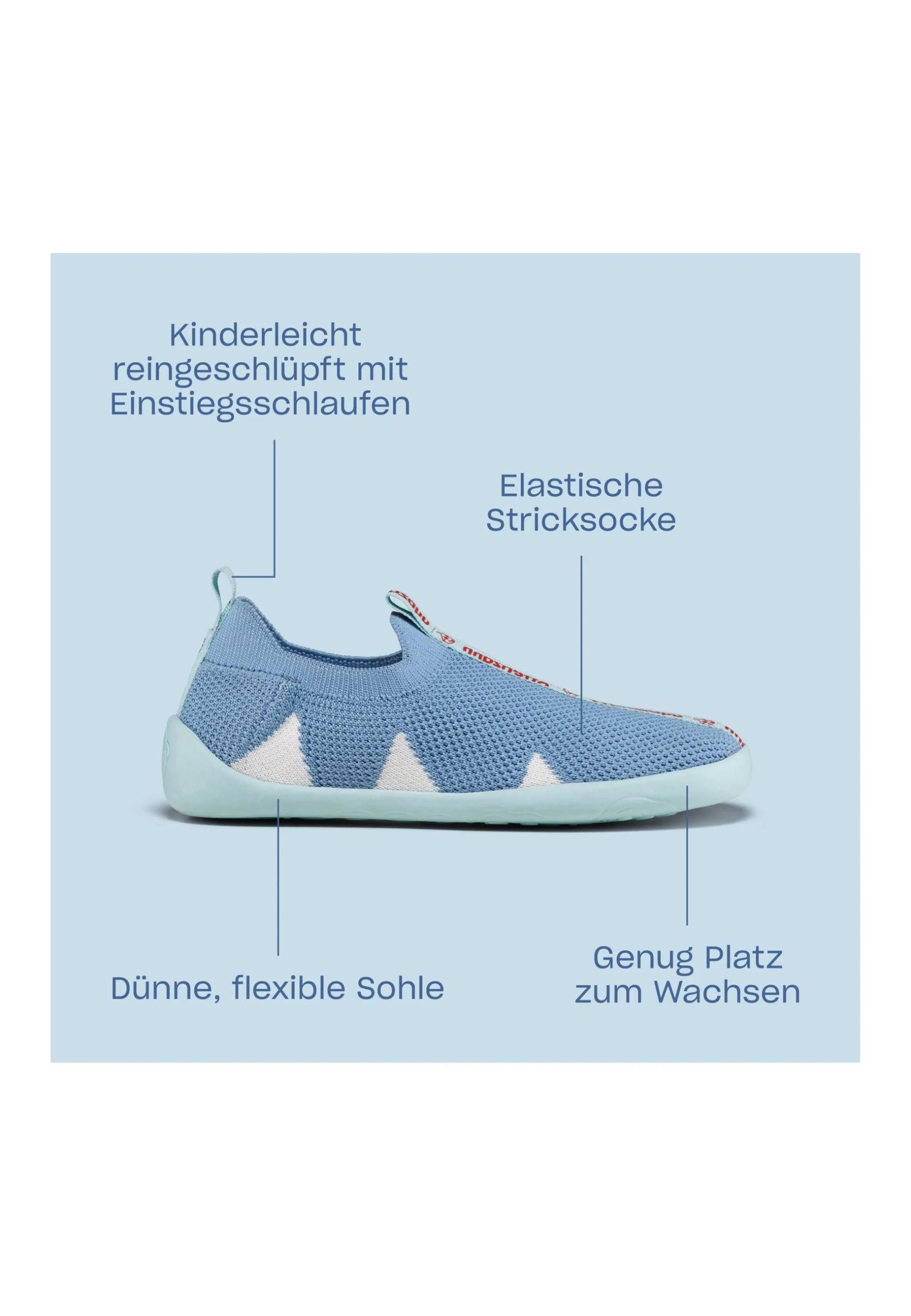 Affenzahn Hausschuh Knit Flinky Hausschuh