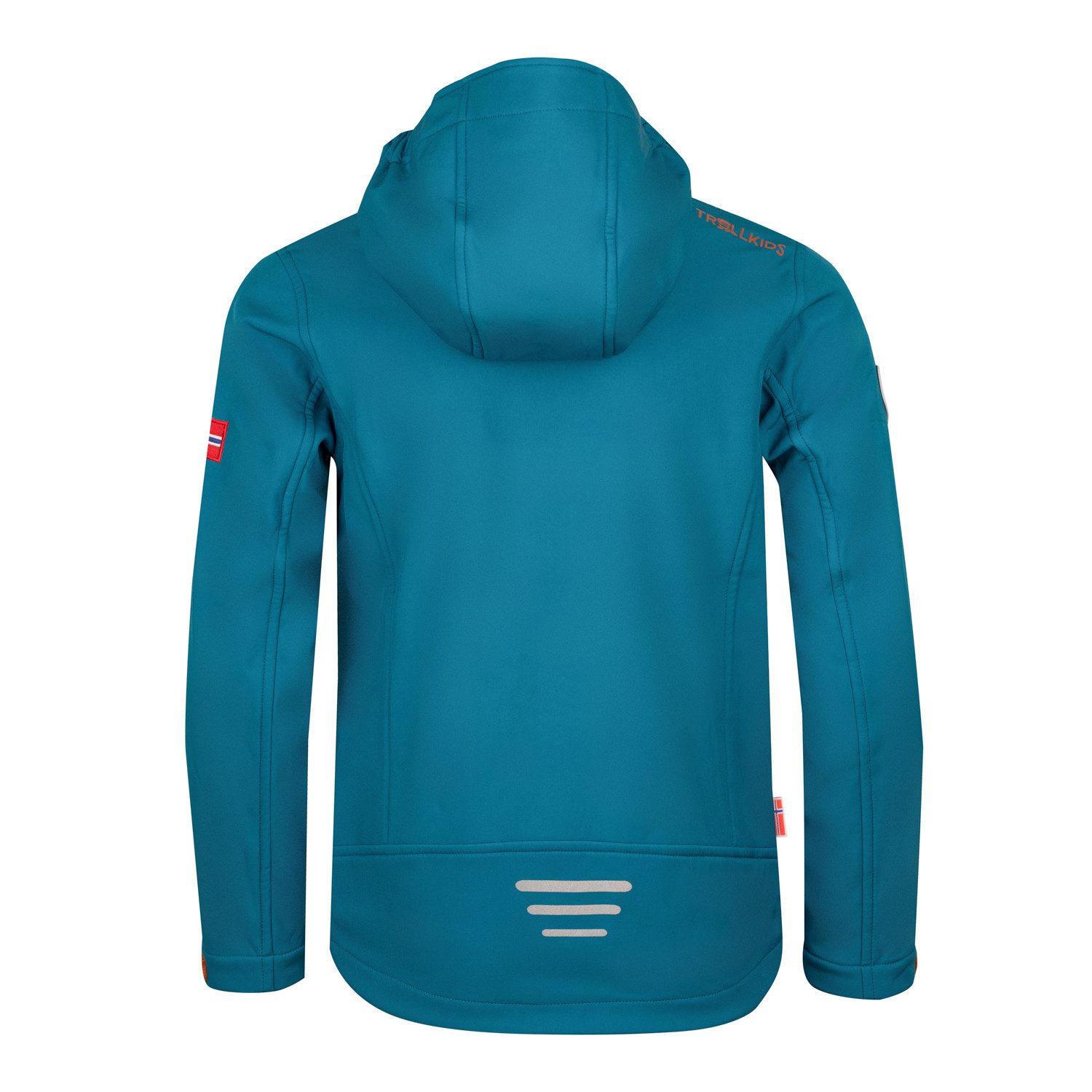 TROLLKIDS Trollfjord Softshell Jacket - Water-Resistant Kids' Outdoor Gear