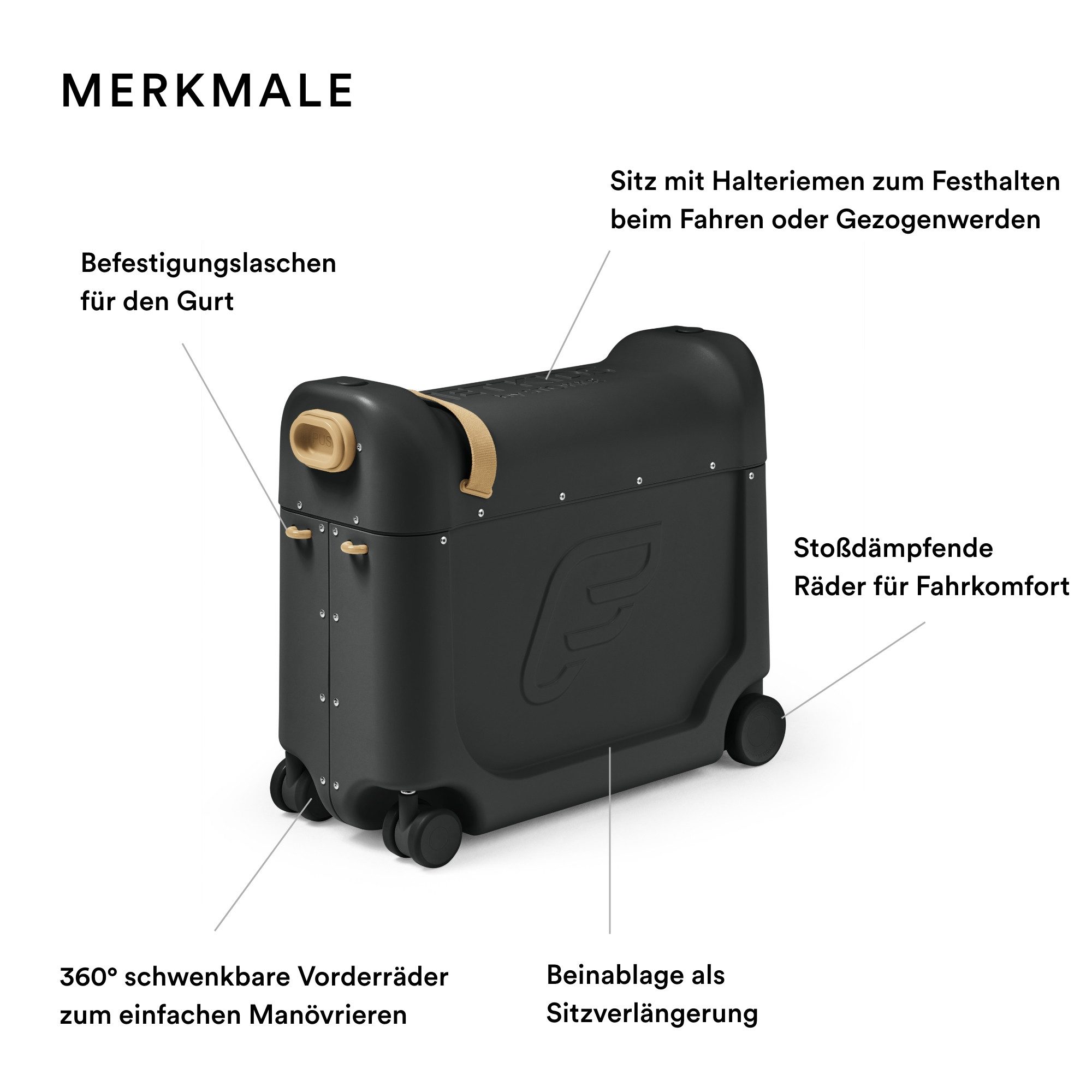 JetKids by Stokke BedBox: Ride-On Suitcase & Travel Bed for Kids