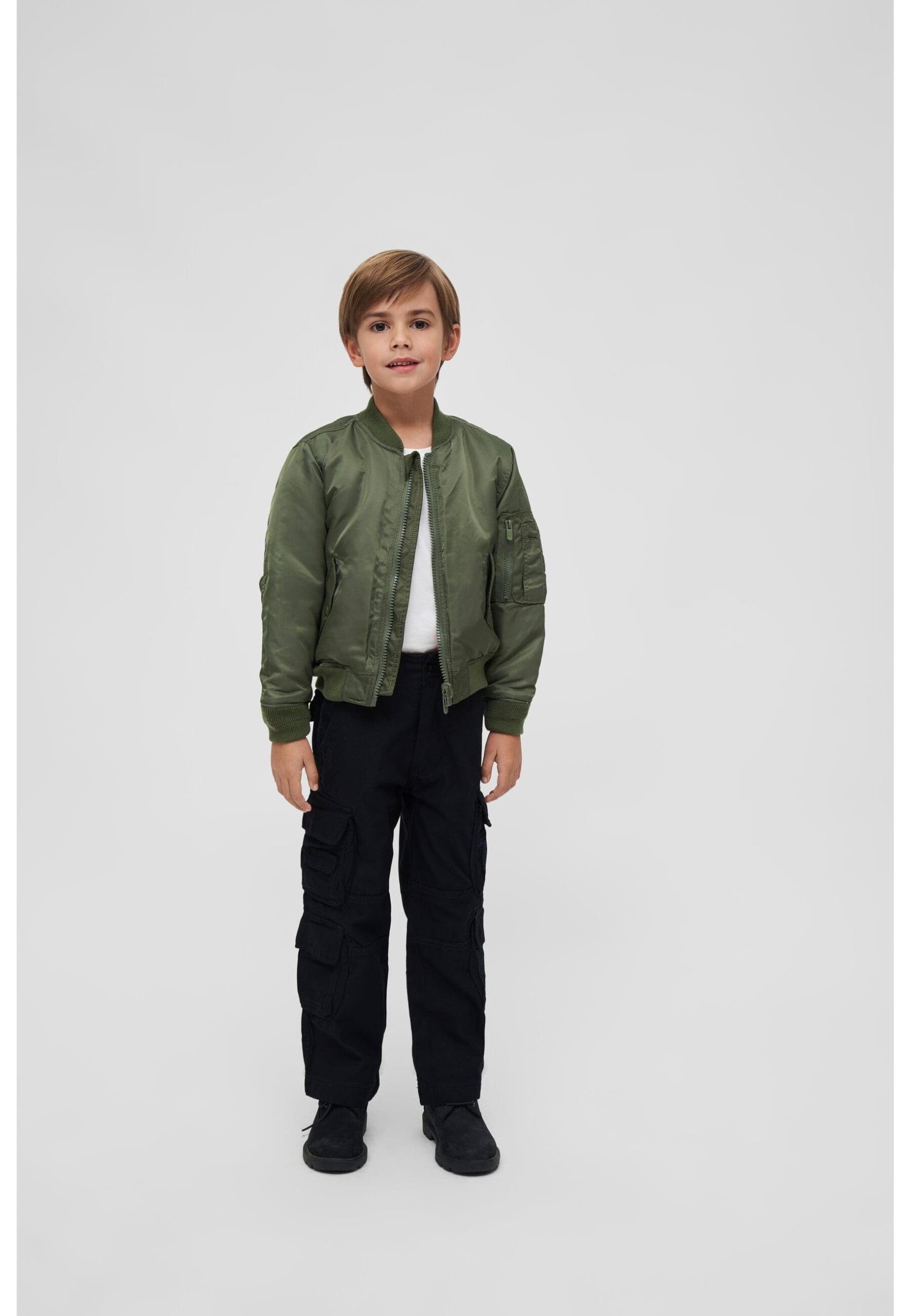 Brandit Kids MA-1 Bomber Jacket | Flight Style & Durable Design Brandit Kids MA-1 Bomber Jacket | Flight Style & Durable Design
