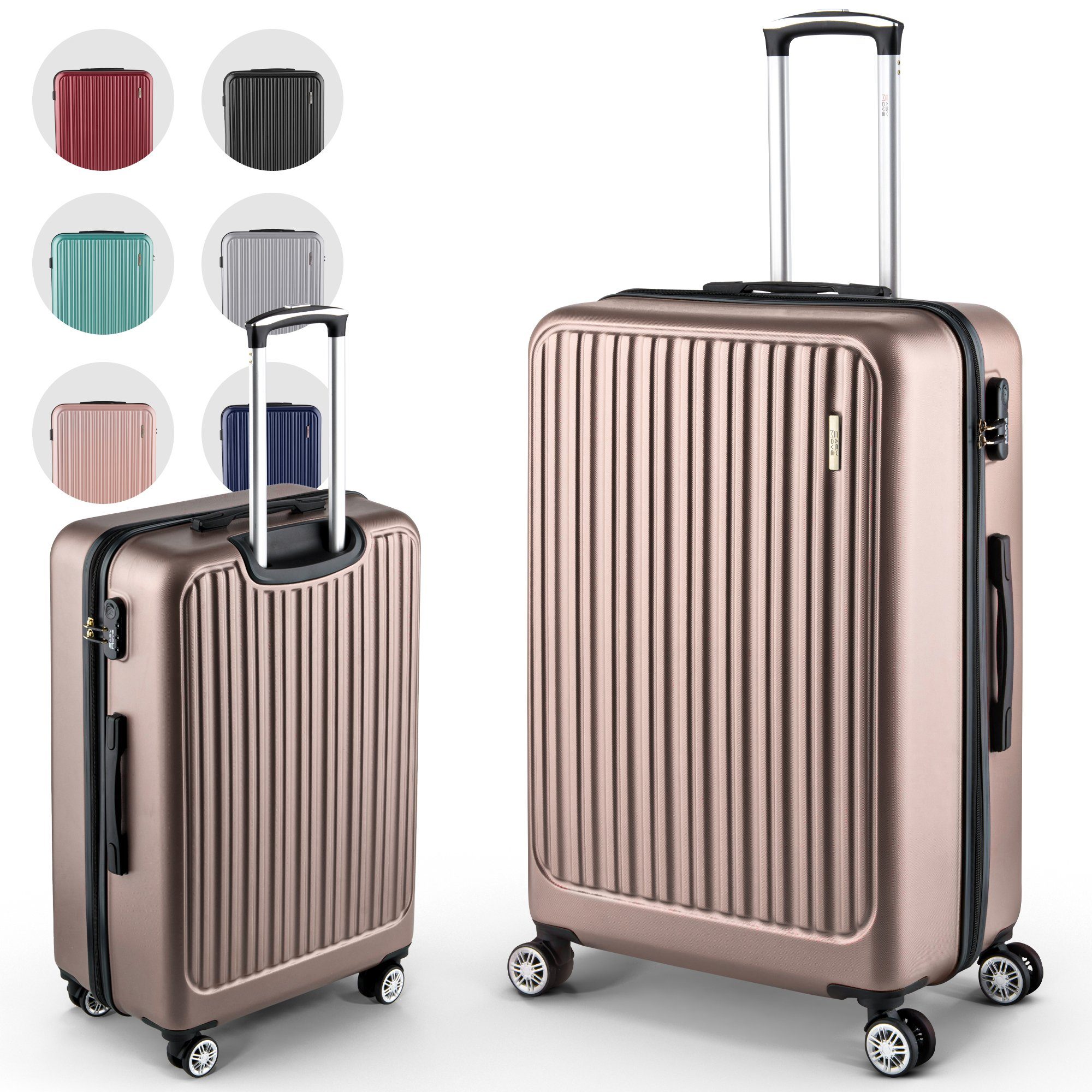 Easy Move ACE 026 Hartschalen-Trolley - Robuster Reisekoffer aus ABS