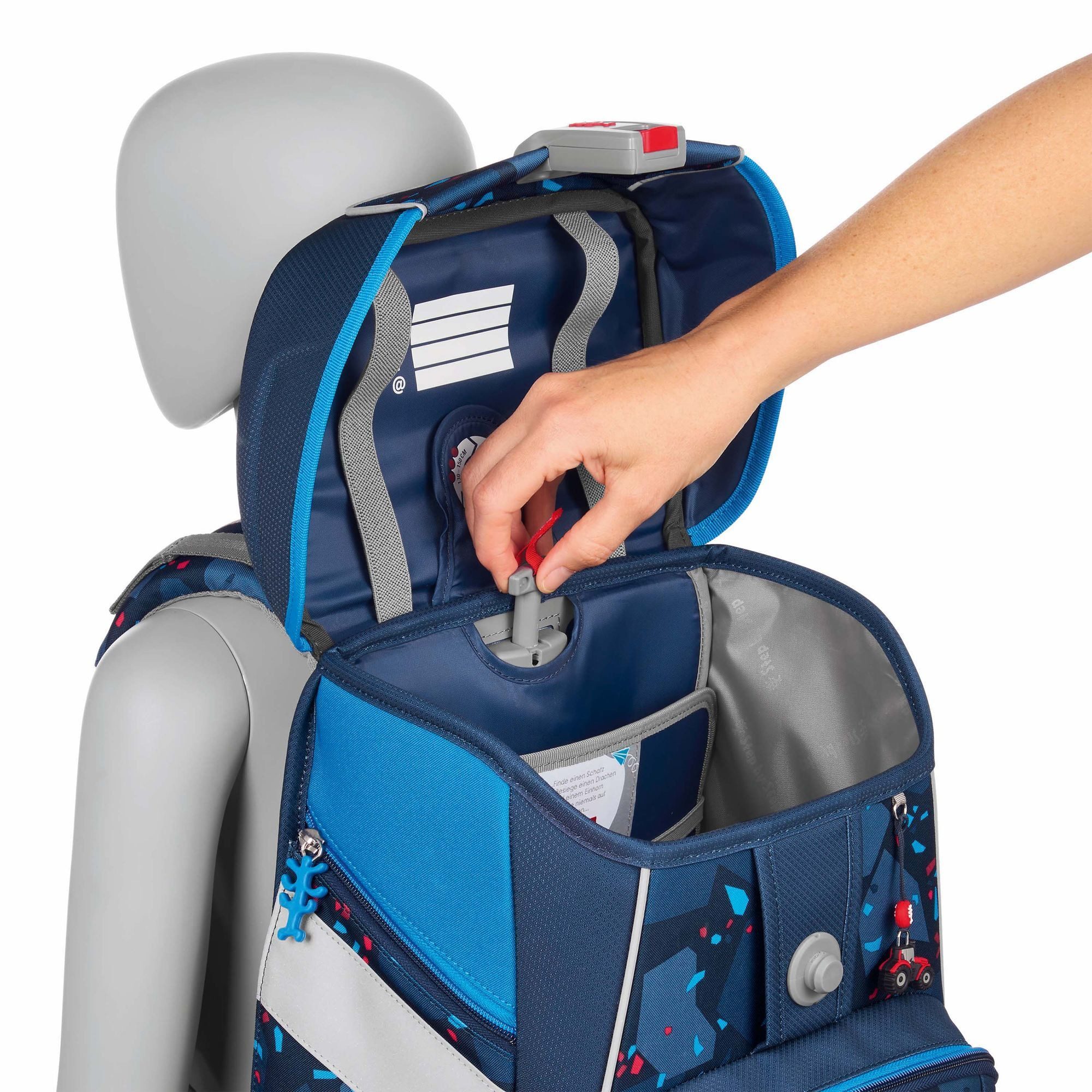 Step by Step Space School Bag Set (5-Piece) - Grows with Your Child!