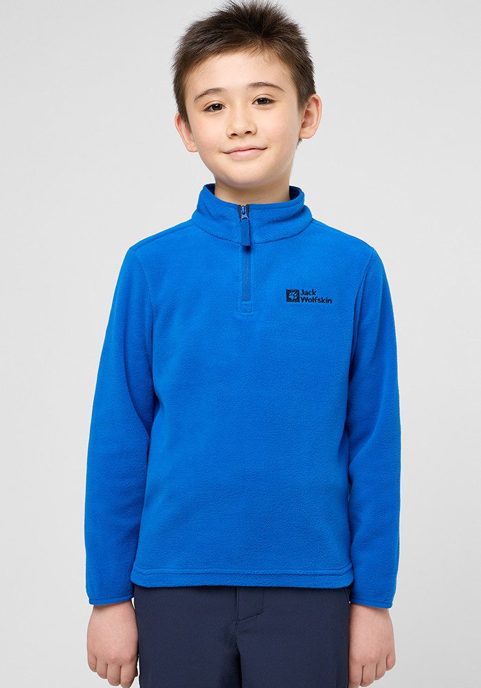 Jack Wolfskin TAUNUS HALFZIP K Fleece Pullover for Kids - Warm & Breathable