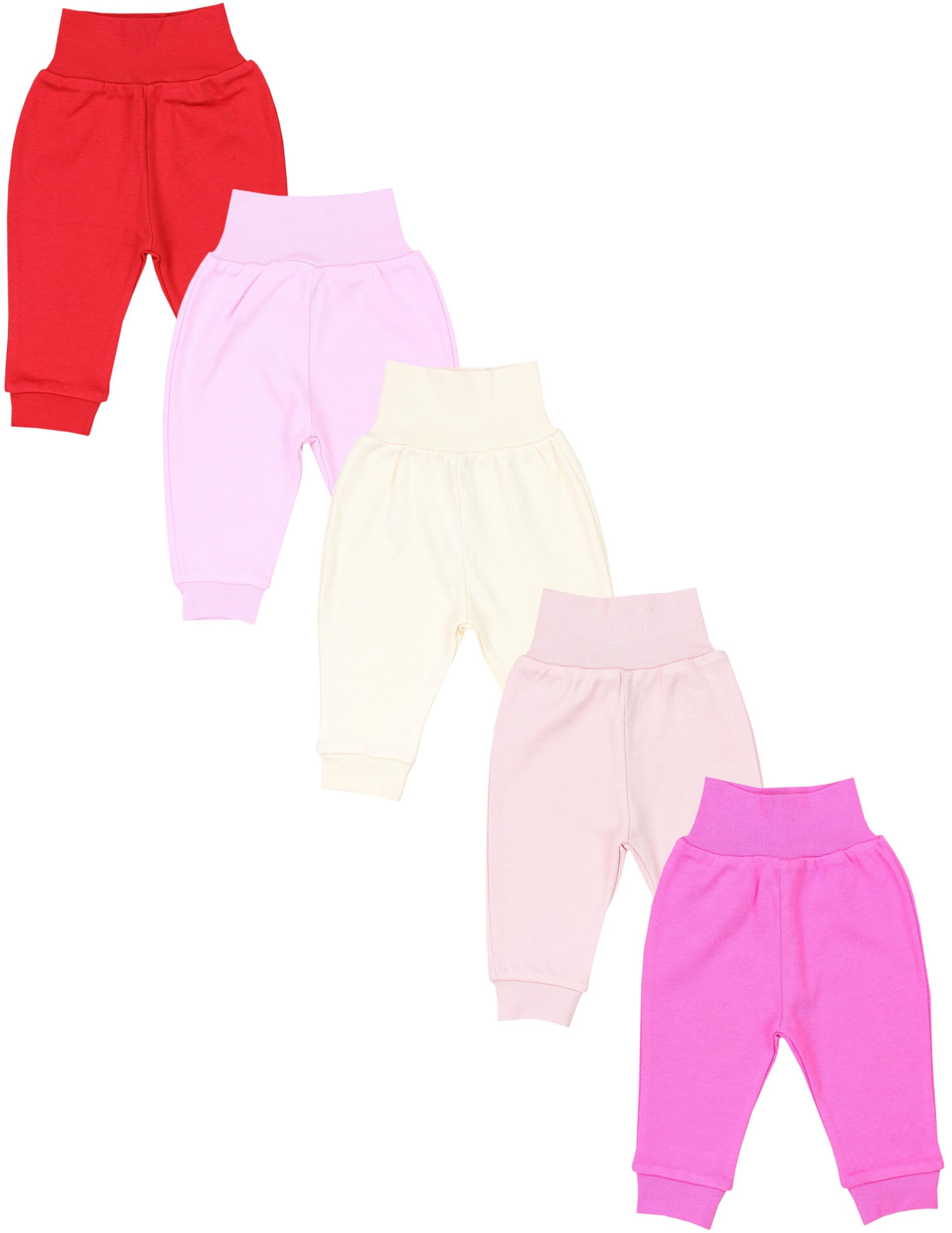 TupTam Baby Knit Pants 5-Pack - OEKO-TEX Certified - Unisex