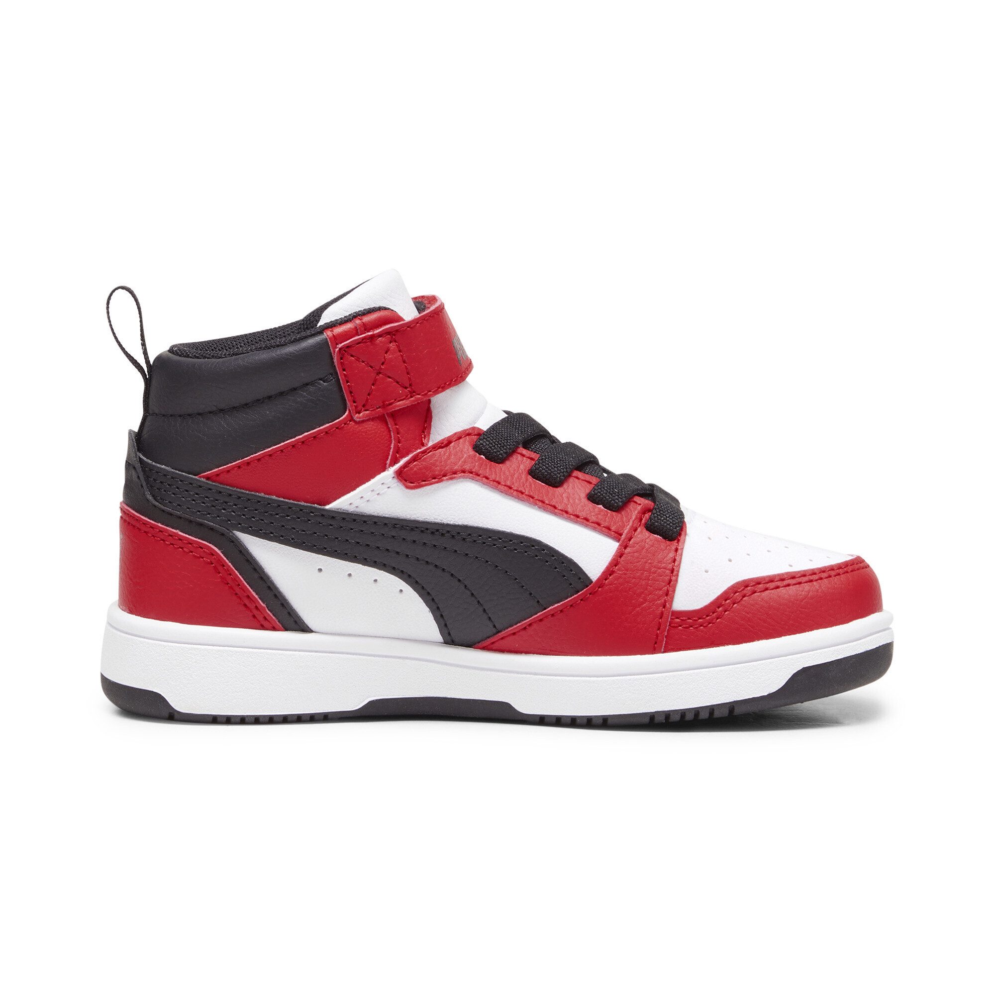 PUMA Rebound V6 Mid AC+ PS Kids' Retro Basketball Sneakers PUMA Rebound V6 Mid AC+ PS Kids' Retro Basketball Sneakers