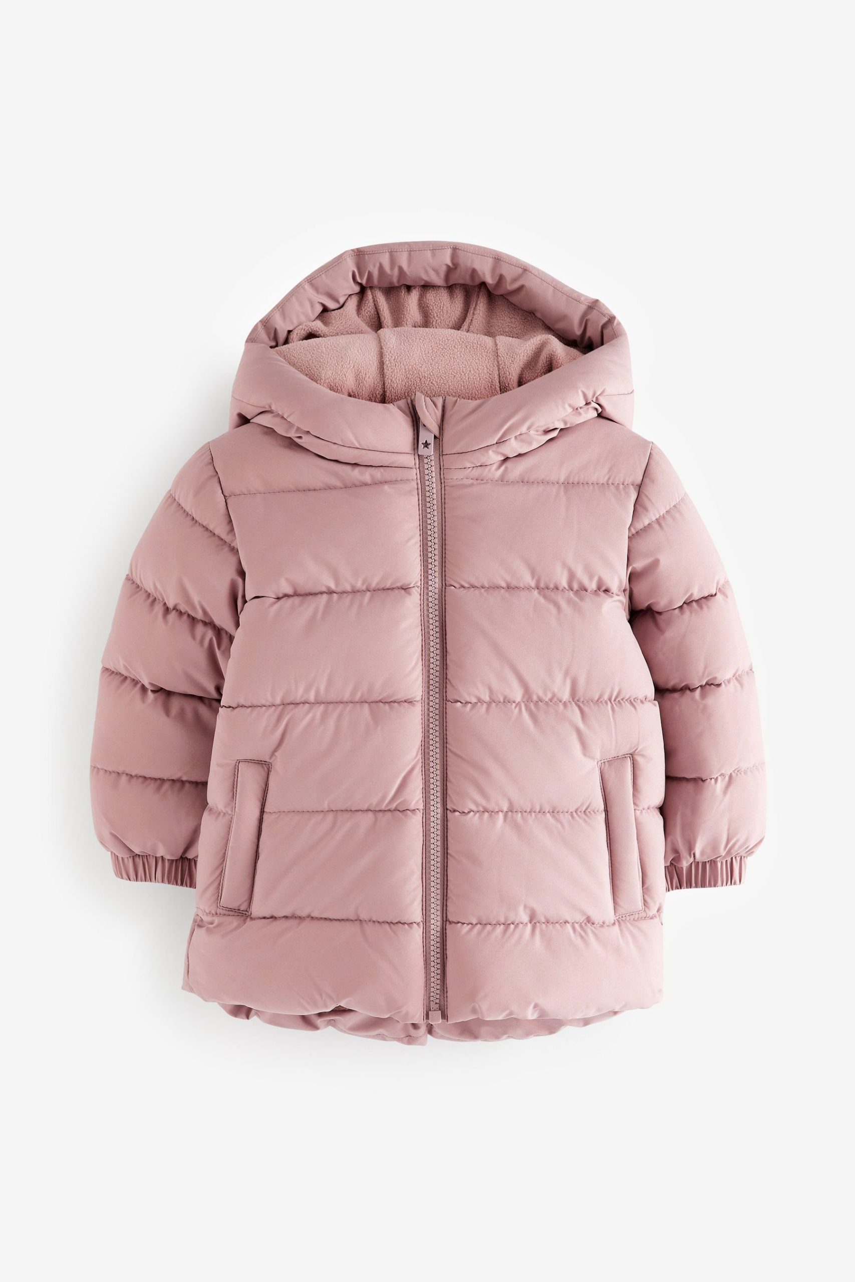 Next Water-Resistant Hooded Padded Coat | Stylish Winter Protection