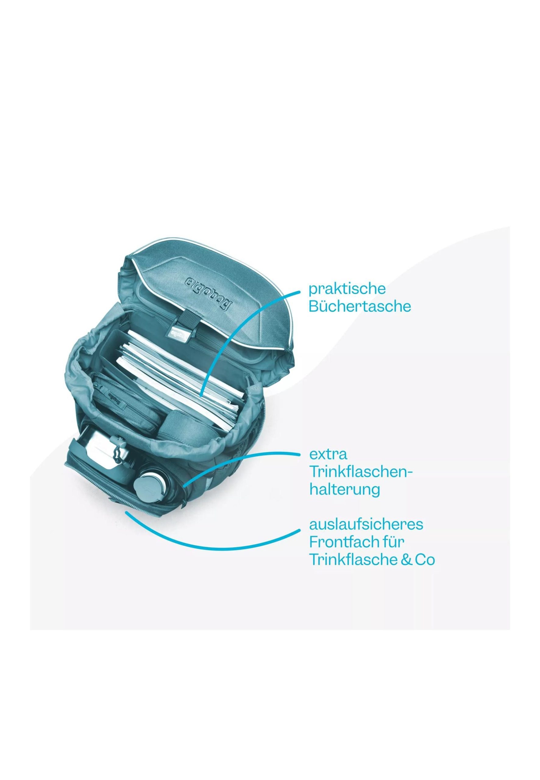 Ergobag Pack School Backpack Set - StarlightBear/DomstürmBear - 6 Piece Set Ergobag Pack School Backpack Set - StarlightBear/DomstürmBear - 6 Piece Set