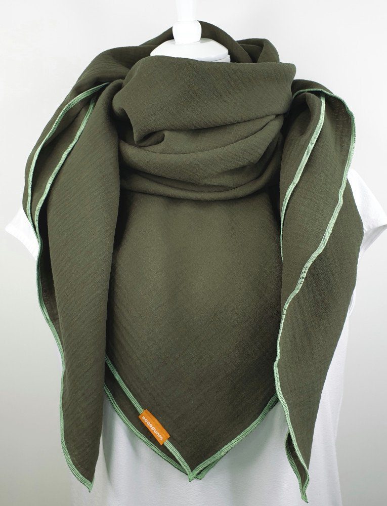 wundabaa Modetuch Halstuch Muslin - Organic Cotton, Handcrafted Style