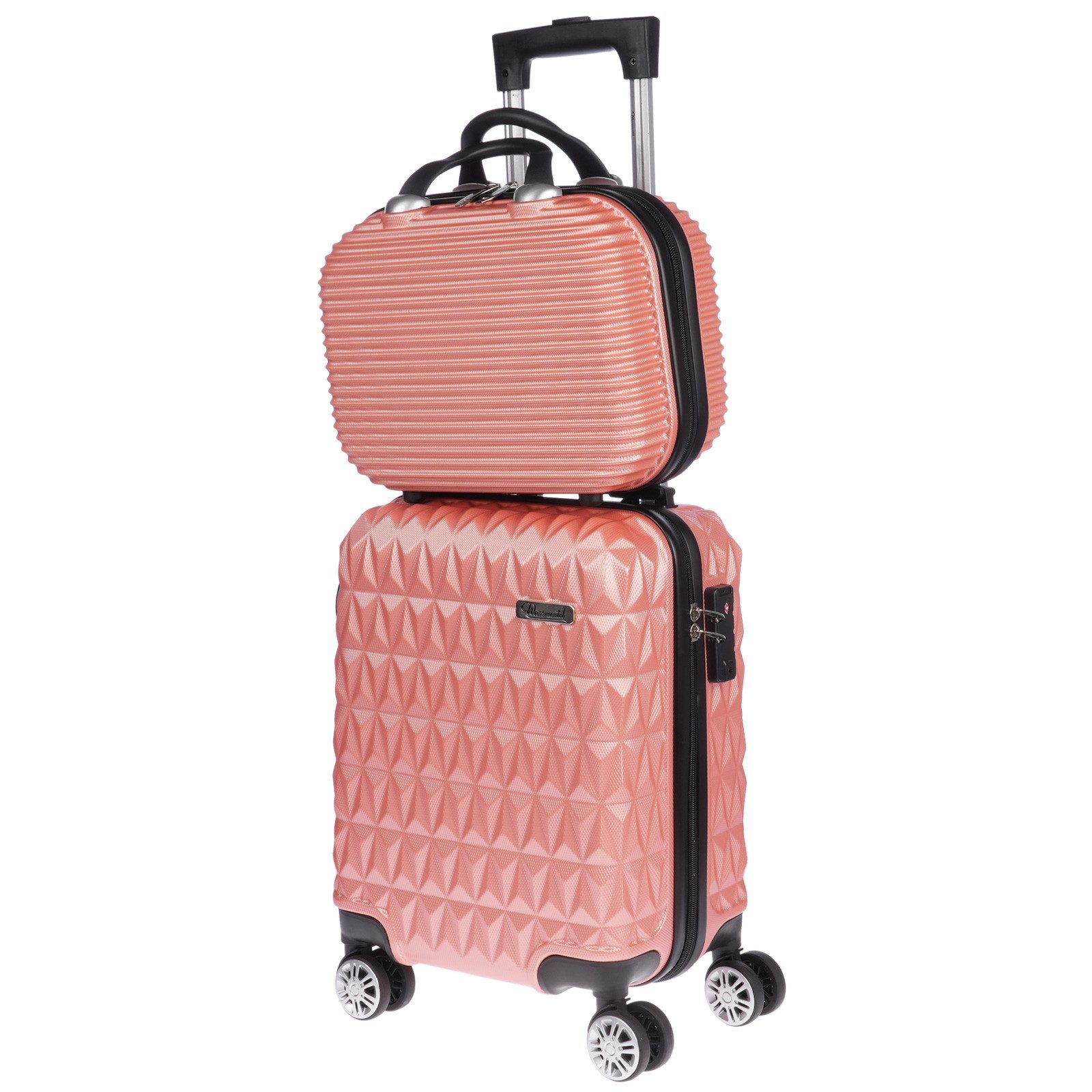 Weissmantel Kofferset 5er Koffern Set Hartschalenkoffer - Handgepäck, Mittelgroße & XL Reisekoffer Weissmantel Kofferset 5er Koffern Set Hartschalenkoffer - Handgepäck, Mittelgroße & XL Reisekoffer