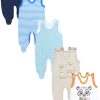 TupTam Strampler TupTam Baby Unisex Strampler mit Aufdruck Spruch 5er Pack (5-tlg)