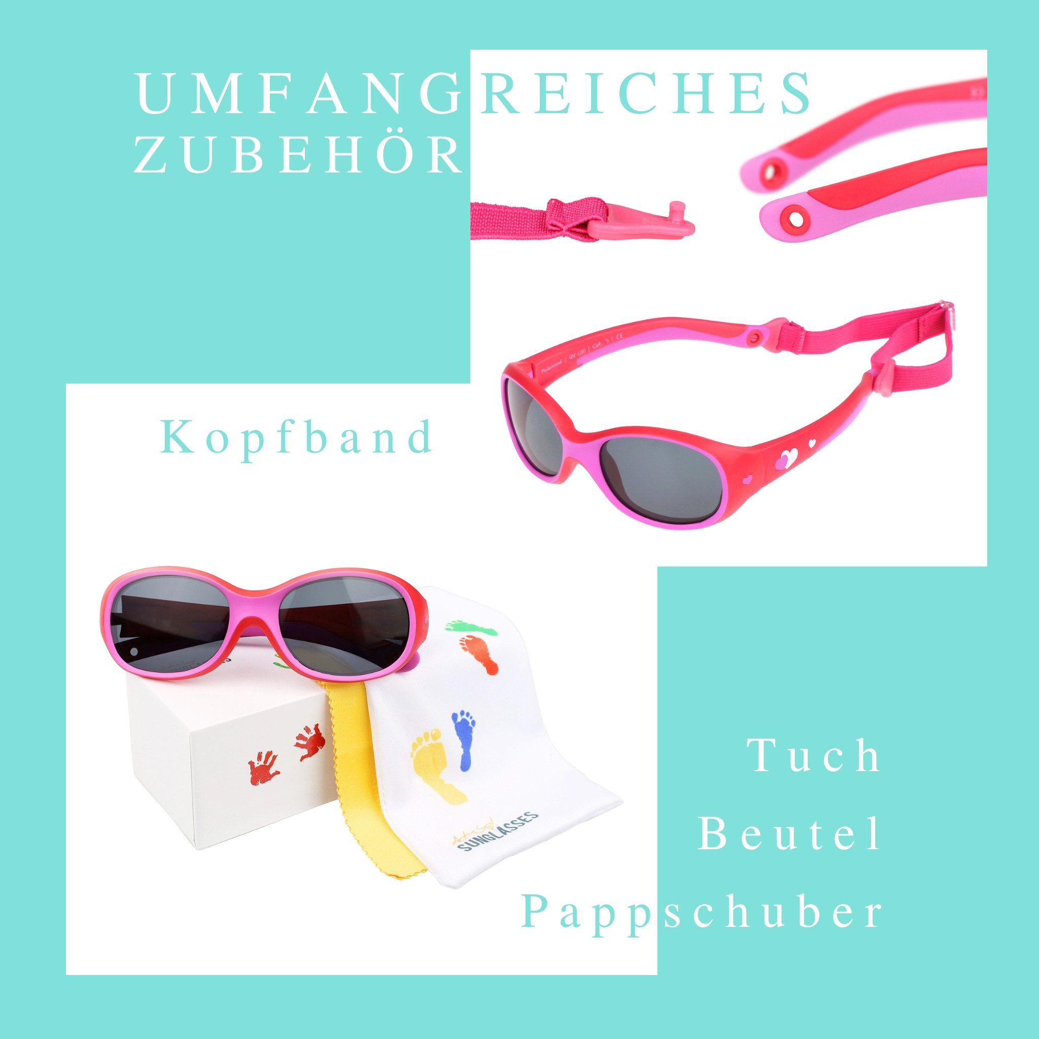 ActiveSol Kids @school sports Polarisierten Kinder-Sonnenbrile petrol/türkis ActiveSol Kids @school sports Polarisierten Kinder-Sonnenbrile petrol/türkis