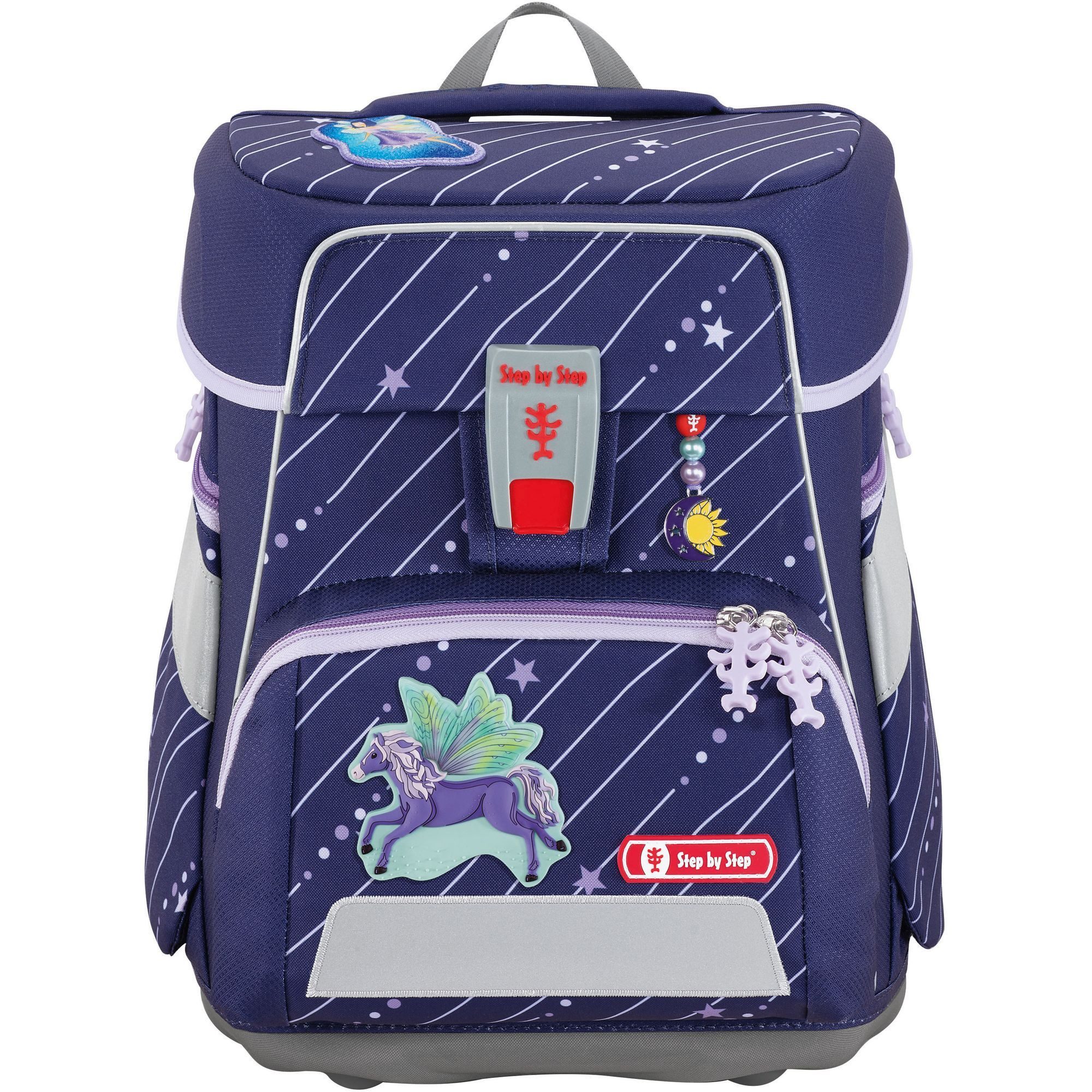 Step by Step Space School Bag Set (5-Piece) - Grows with Your Child!