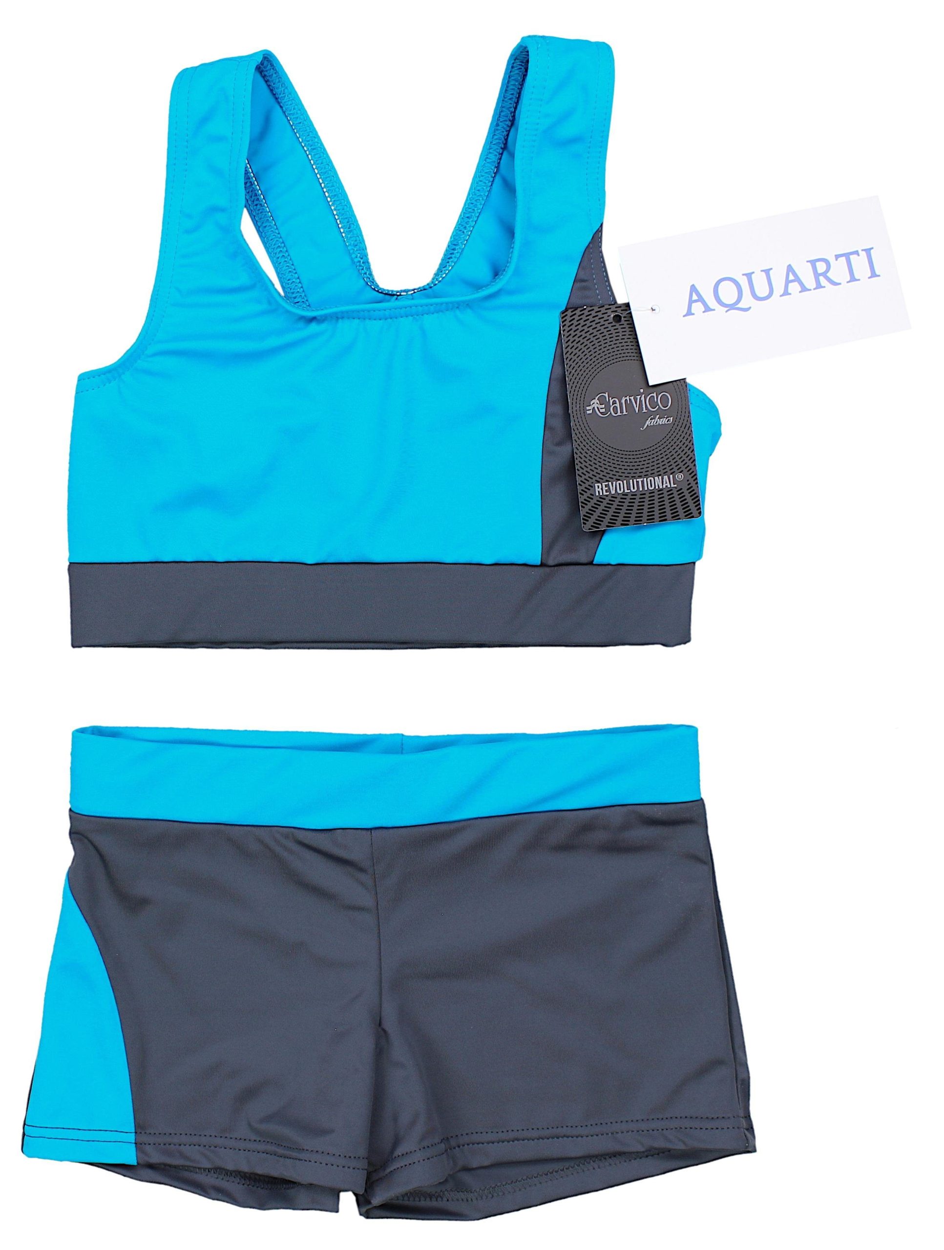 Aquarti Girls' Sports Bikini - Racerback Design & Performance Aquarti Girls' Sports Bikini - Racerback Design & Performance
